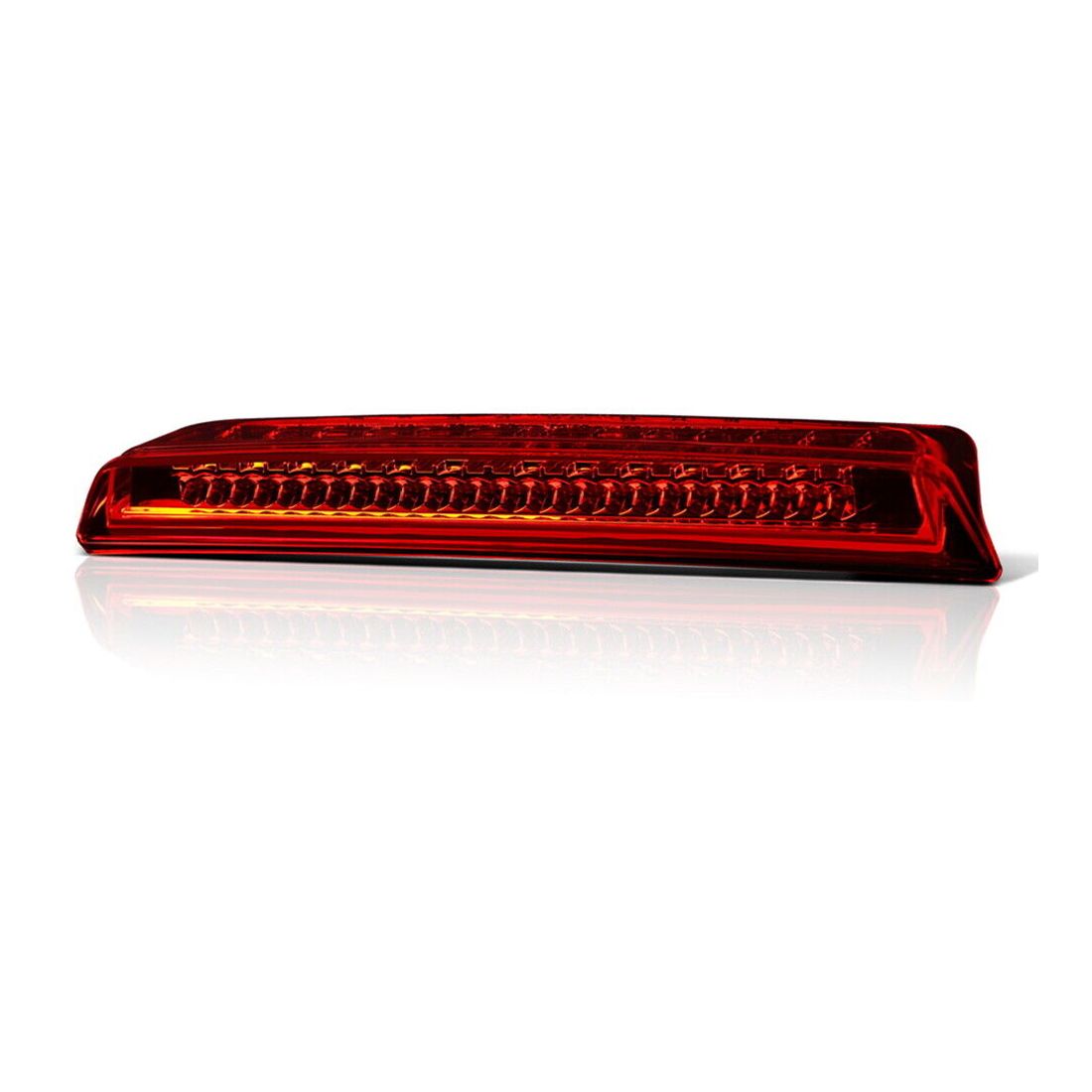 For 09-16 Nissan Frontier PRO-4X Chrome/Red] Led Third 3rd Brake Light+ Lamp