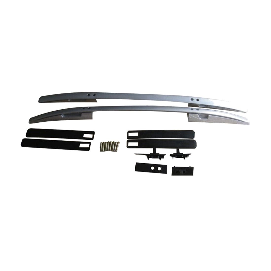 Fits 07-11 Honda CR-V Aluminum Roof Rack Silver OE Style Side Rail Cross Bar