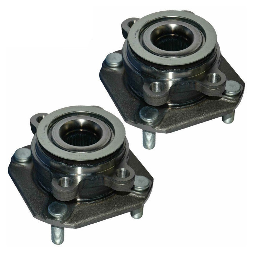 Set 2 Front Wheel Hub Bearing Assembly For Nissan 2007-2012 Sentra Sedan 2.0L