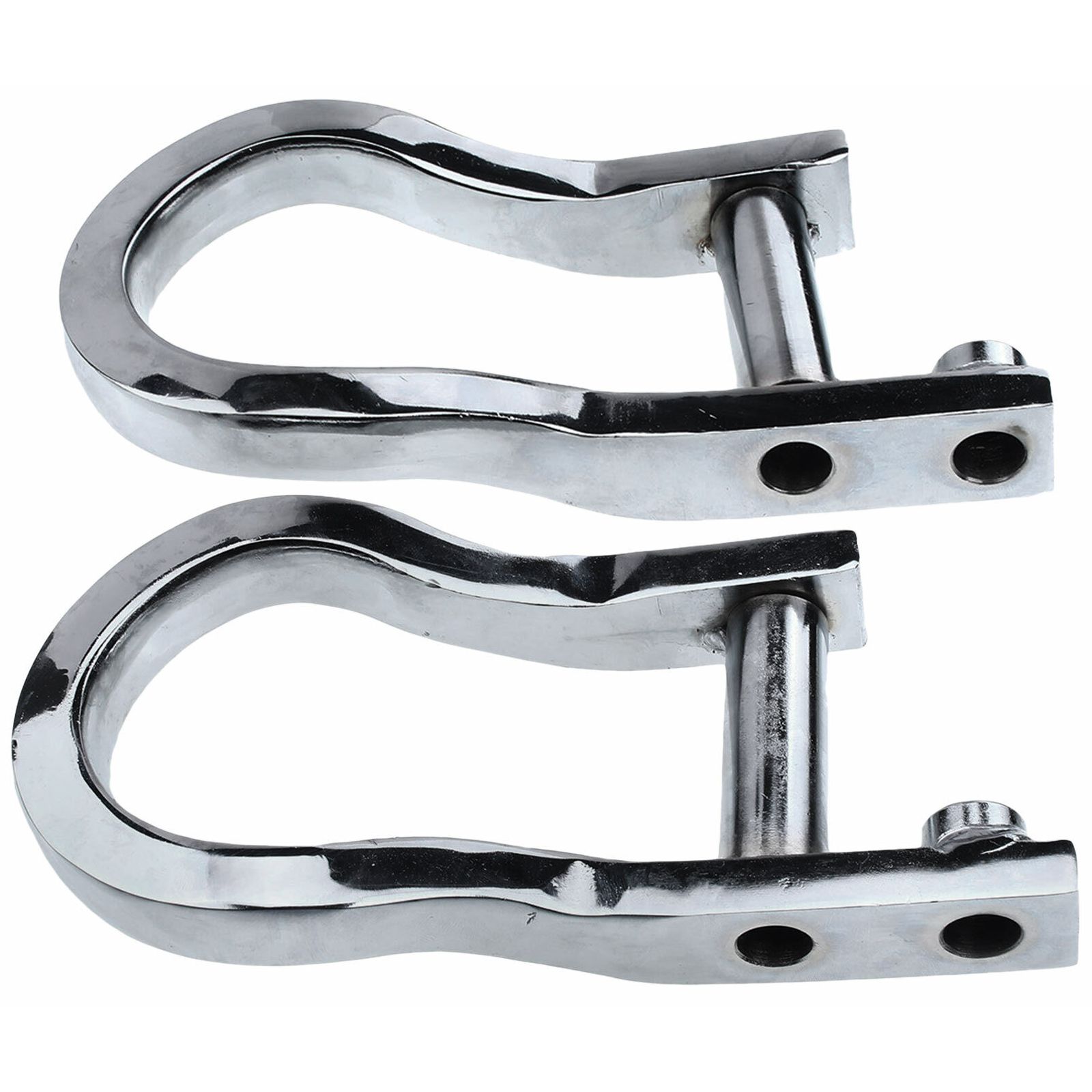 3 Sets Of - Chrome Tow Hooks For Chevrolet GMC Silverado Sierra 1500 2007-2019