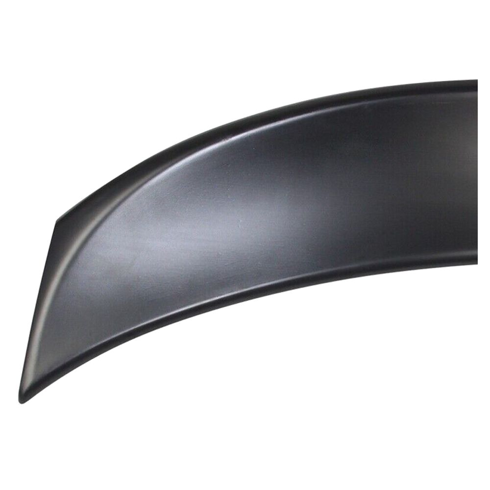 Fits 08-14 Subaru Impreza WRX 4D Sedan W Style Unpainted Black Trunk Spoiler