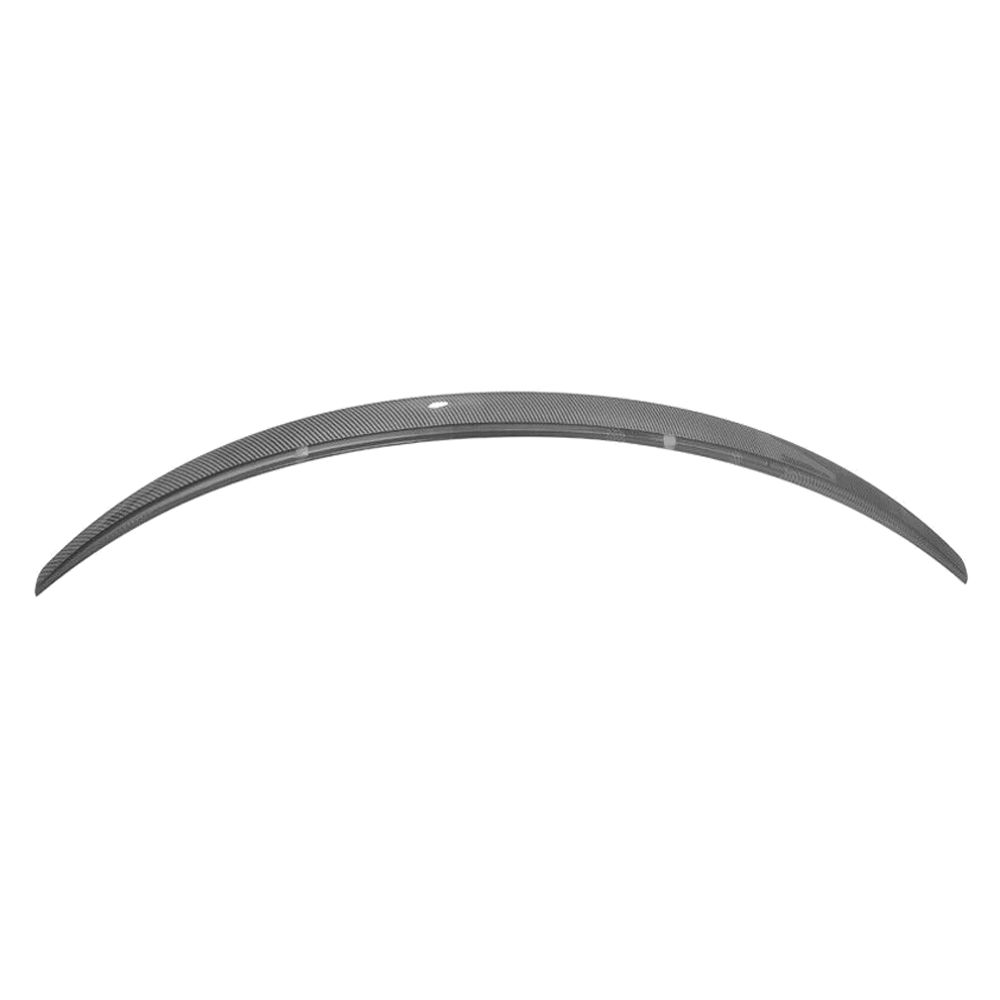 Fits 17-23 Tesla Model 3 4DR OE Rear Trunk Spoiler Wing Carbon Fiber Print - ABS