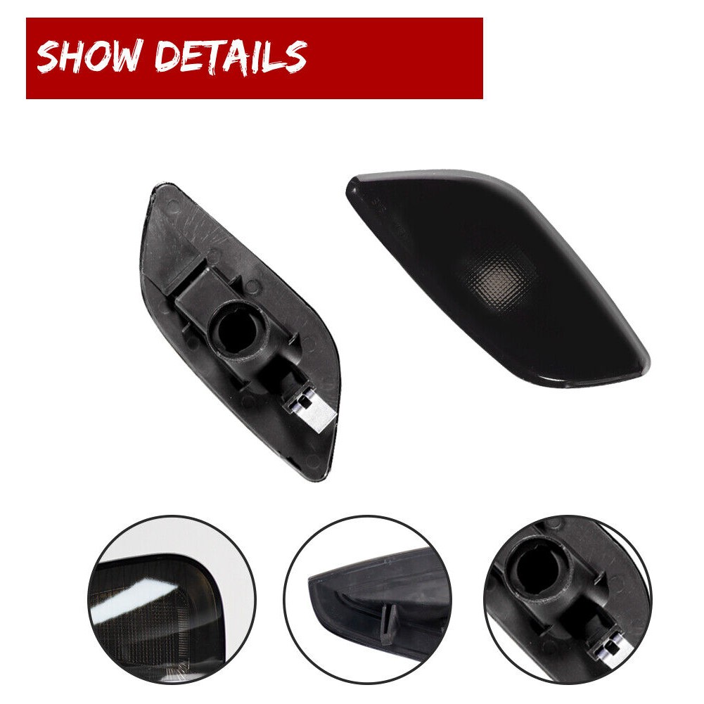 JDM Dark Smoked Lens Side Marker Lights