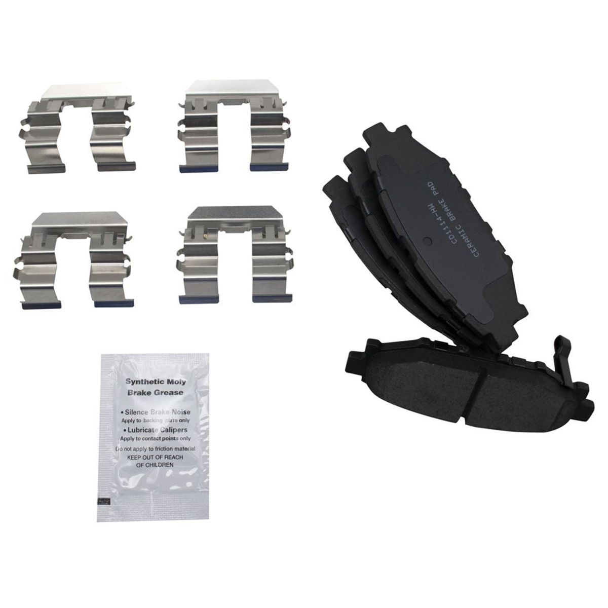 For 12-15 Impreza Base Hatchback Rear Posi Ceramic Brake Pad & Coated Rotor Kit