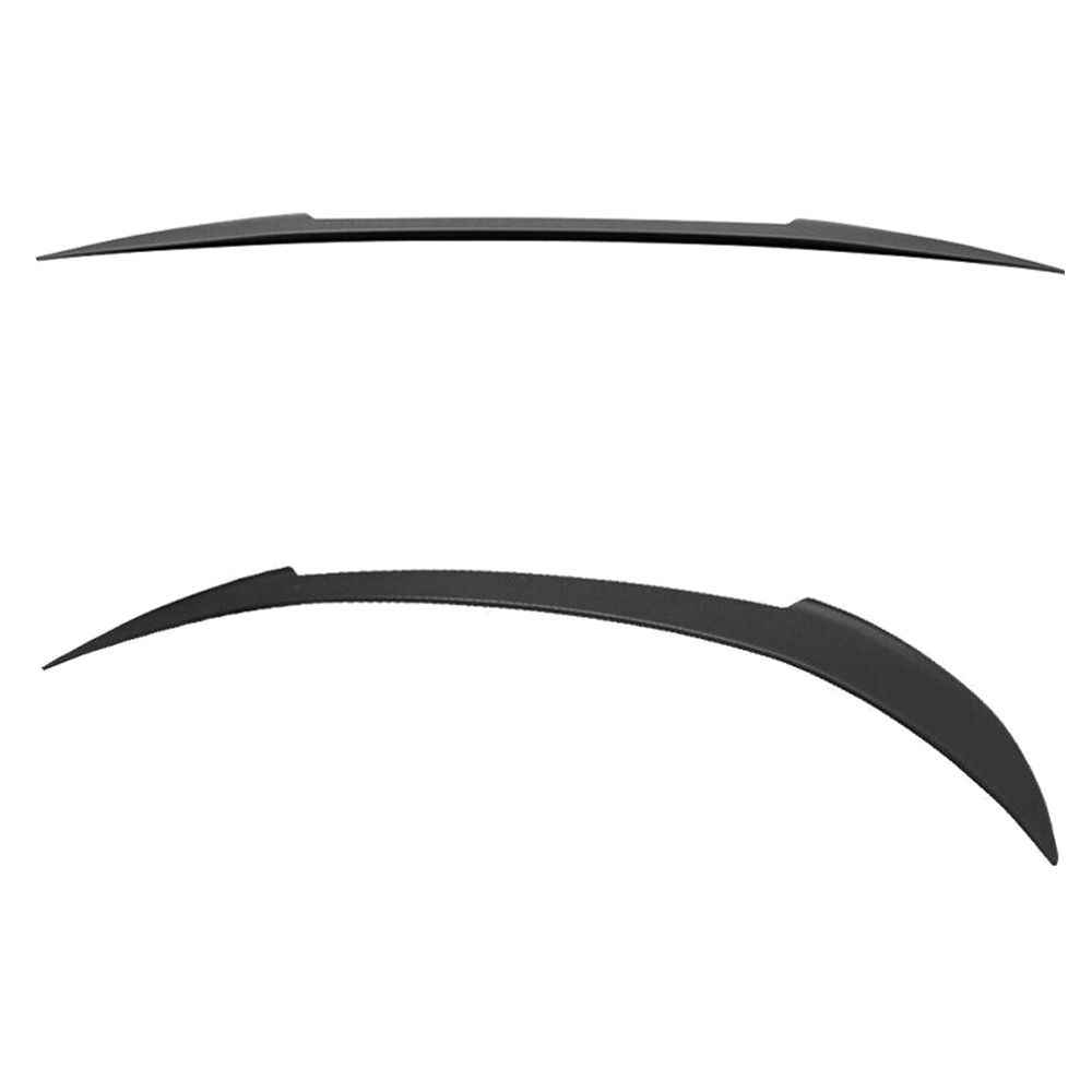 Fits 12-18 BMW F12 6 Series Convertible V Style Unpainted Trunk Spoiler - ABS