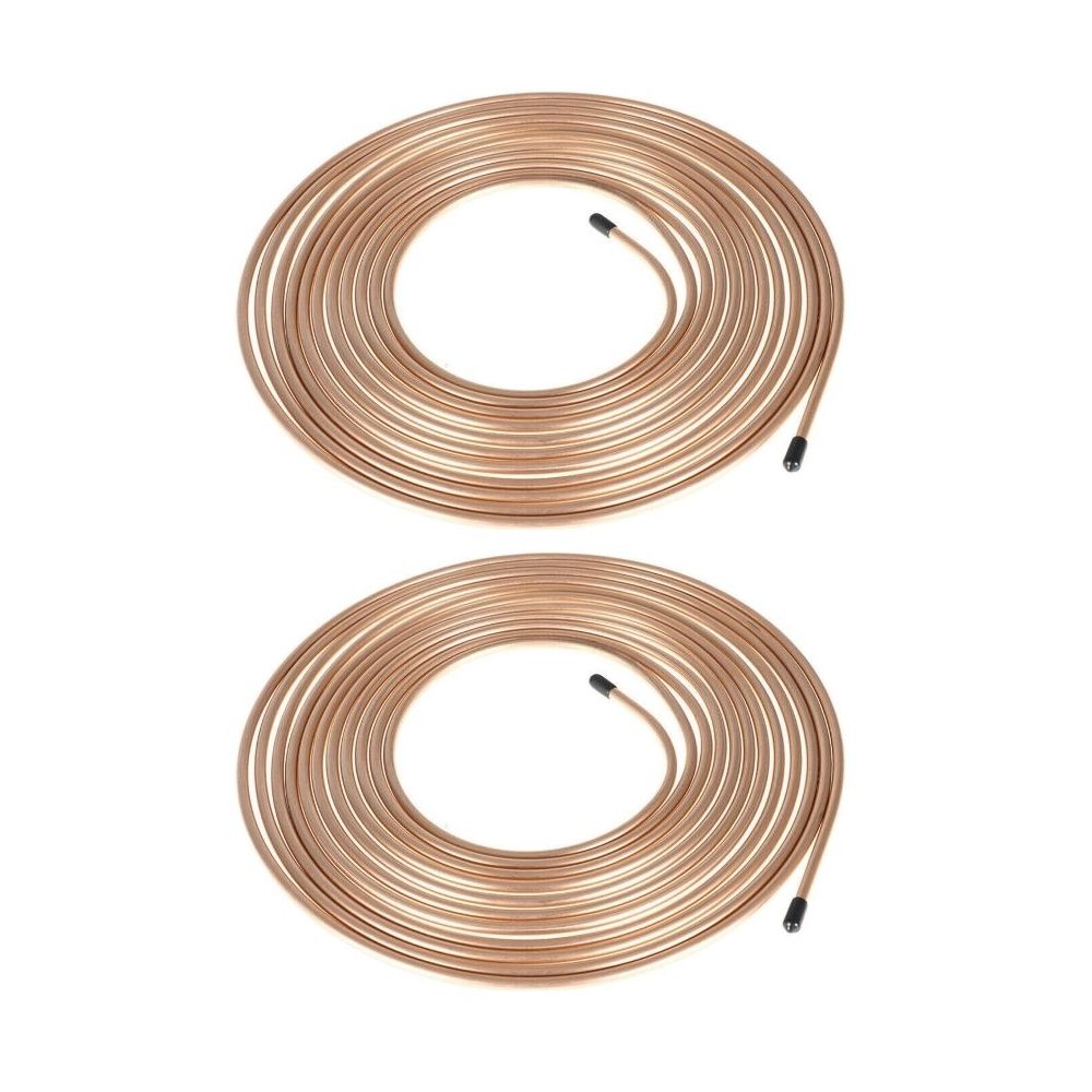 2 Sets Of - For Buick Cadillac Chevy Olds Pontiac Ft 1/4" Brake Line Tubing Kit