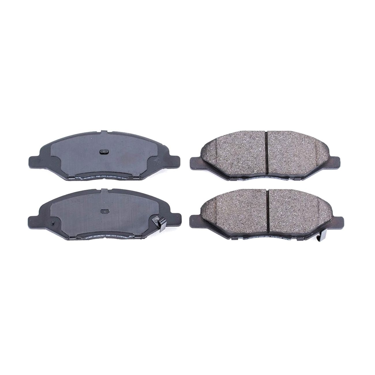 For 2009-2011 Versa 1.6 Base Z17 Evolution Ceramic Brake Pads With Hardware