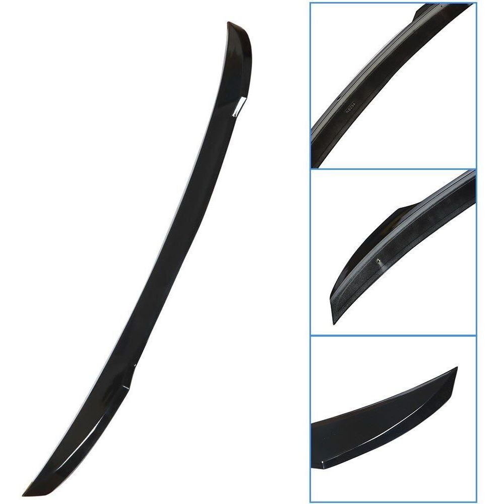 Fit For 2020-2021 Nissan Sentra 4Dr Rear Spoiler Trunk Wing Plastic Gloss Black