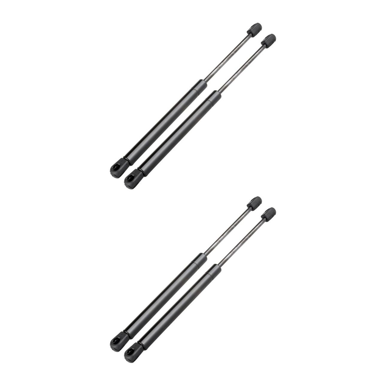 4 PCS - Rear Trunk Lift Supports Struts For 1993-1997 Honda Civic Del Sol Coupe 4502