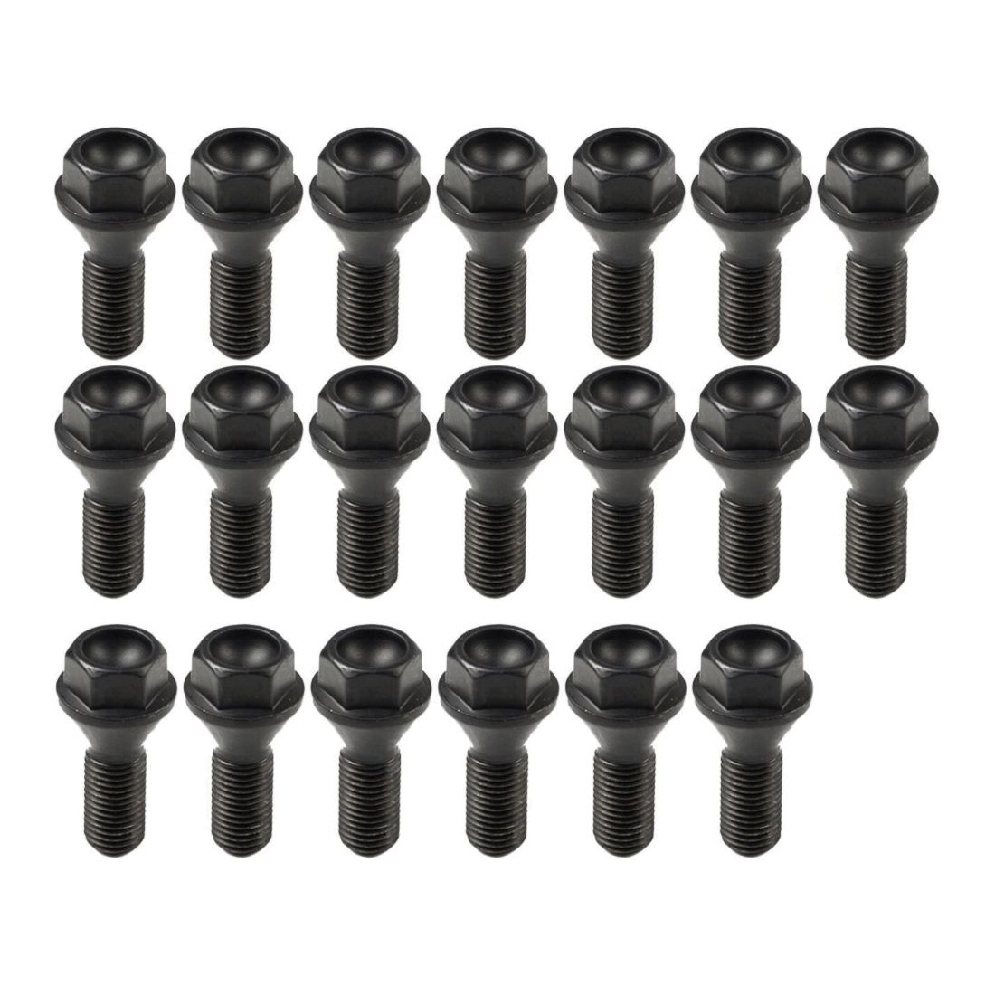 Set Of 20 Wheel Lug Bolts Nuts 12 X1.5mm For BMW E46 E90 E39 E60 E53 36131095390