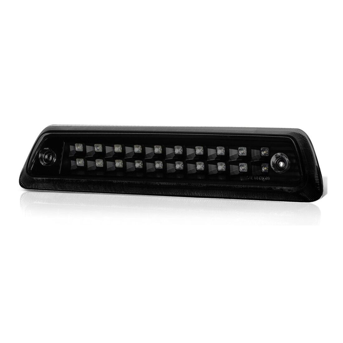 For 09-14 Ford F-150 King Ranch Black/Smoke] Led Third 3rd Brake Light+ Lamp