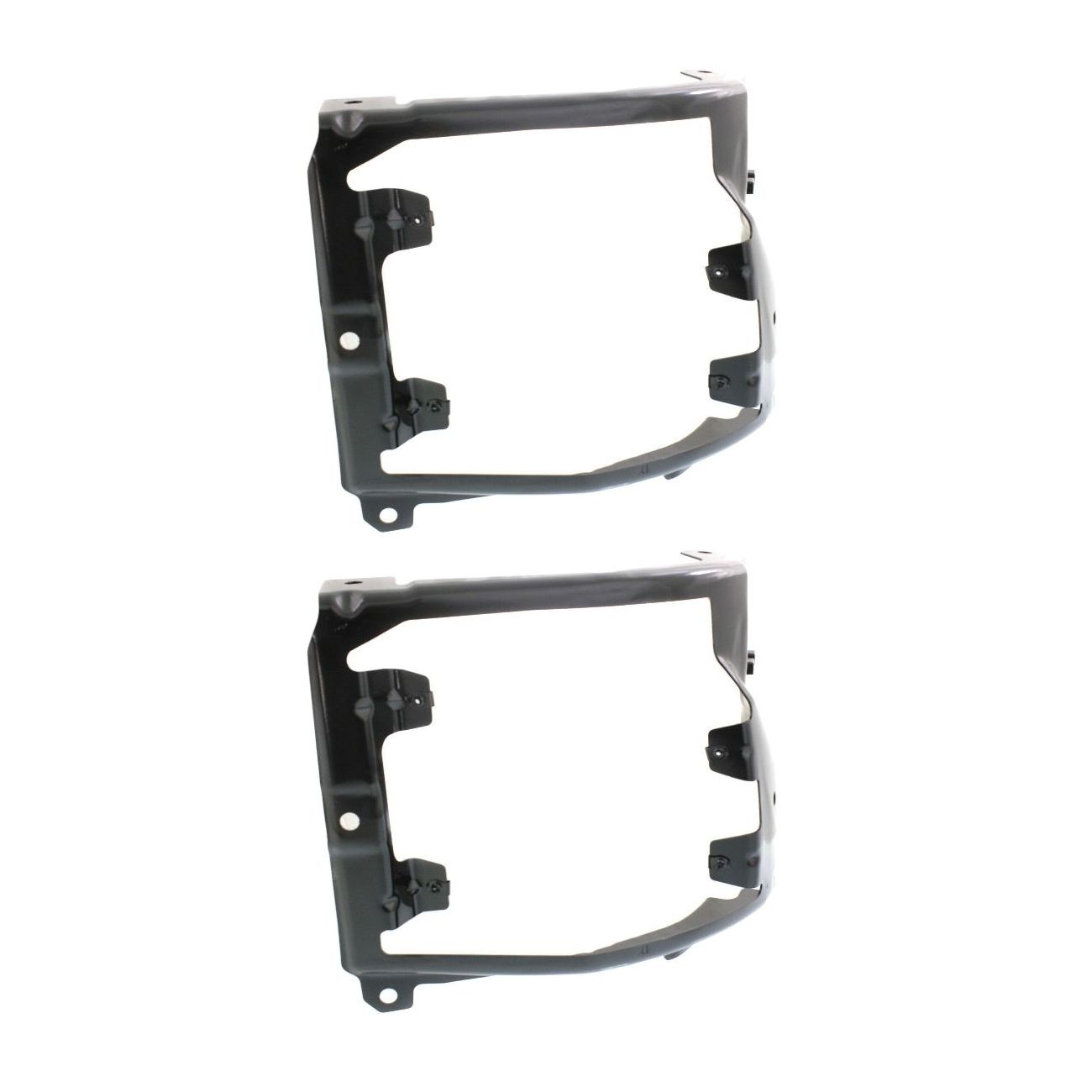 2 Sets Of - Bumper Bracket For 2016-2019 LD Silverado Front Passenger Side Outer