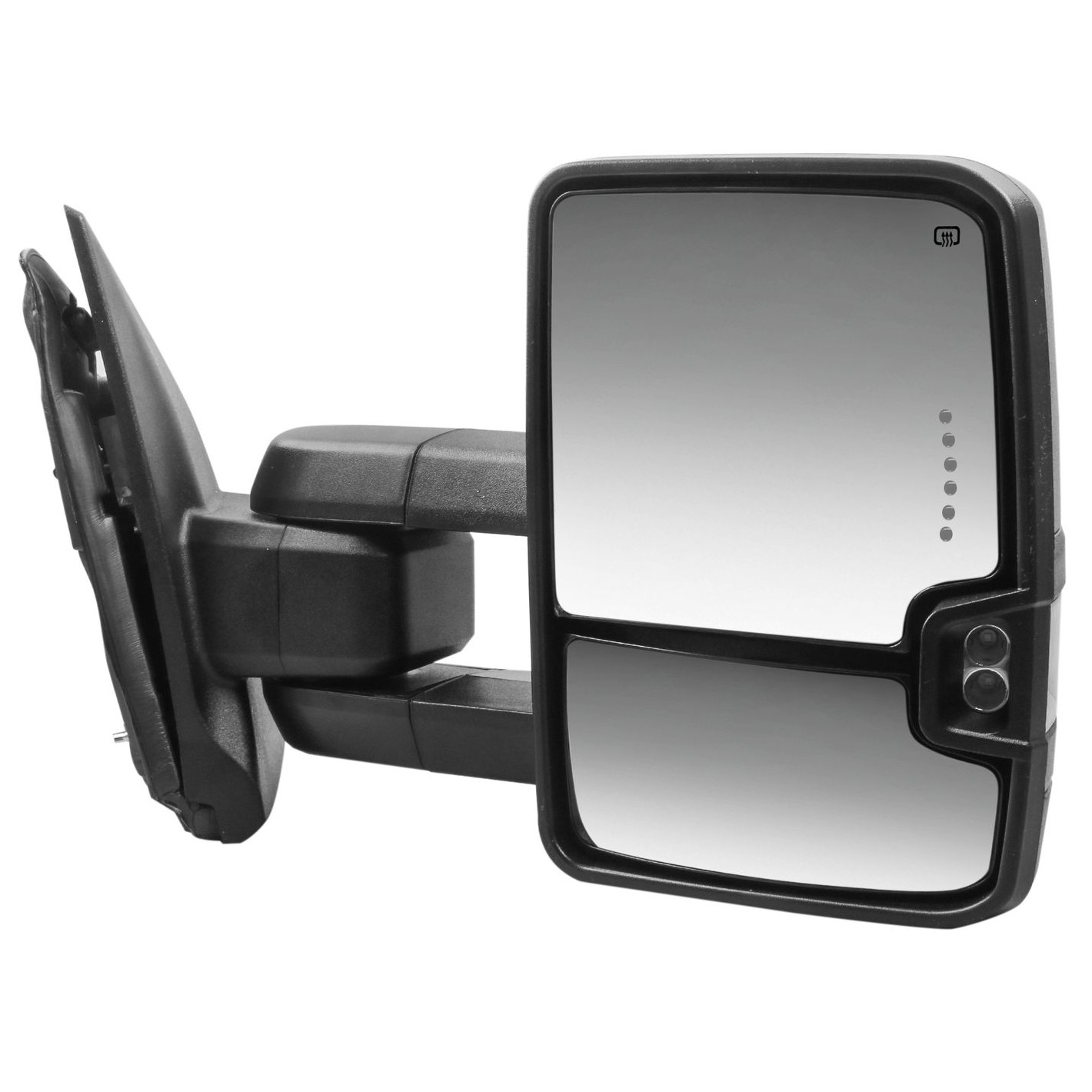 Pair Power Heated Tow Mirrors For Excursion F250 F350 F450 F550 SuperDuty