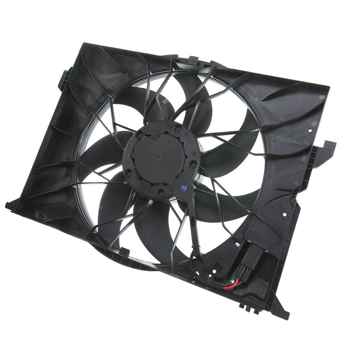 Radiator Fan Assembly For 2007-2013 Mercedes-Benz CL550 S350 S400 S450 S550 W221