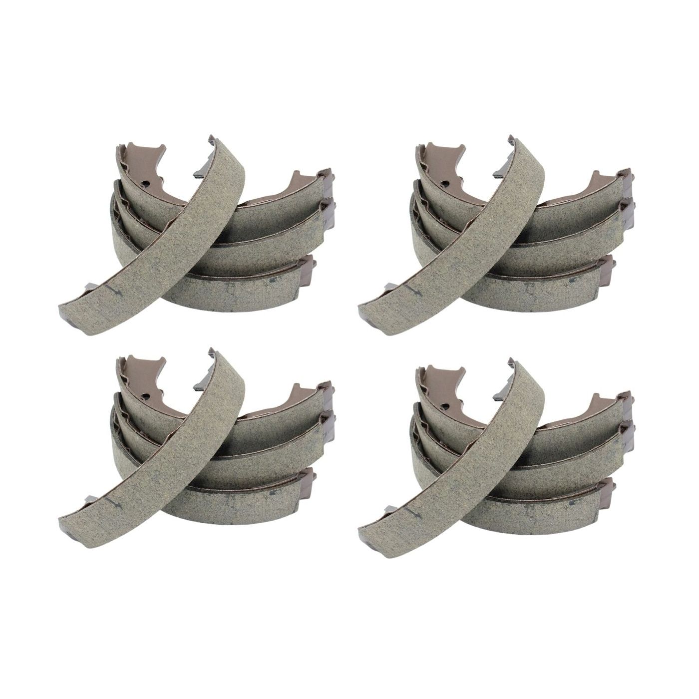 4 Sets Of - Parking Brake Shoe Set For Ford Lincoln Mercury