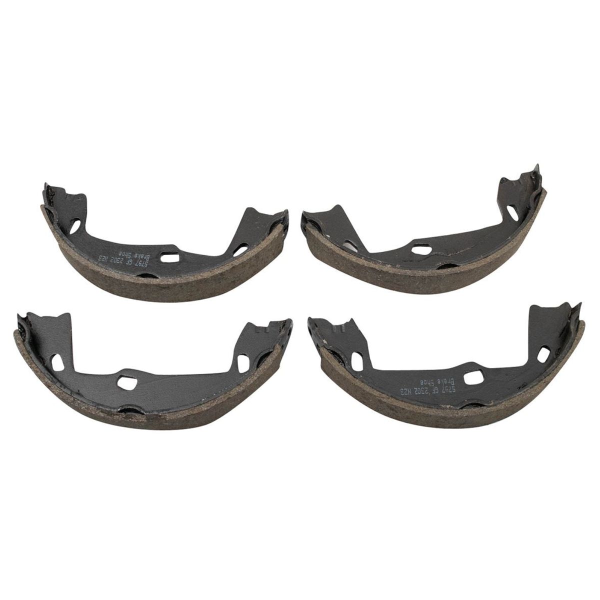 For 2002-2004 Mercedes-Benz SLK32 AMG Base Convertible Parking Brake Shoe Set