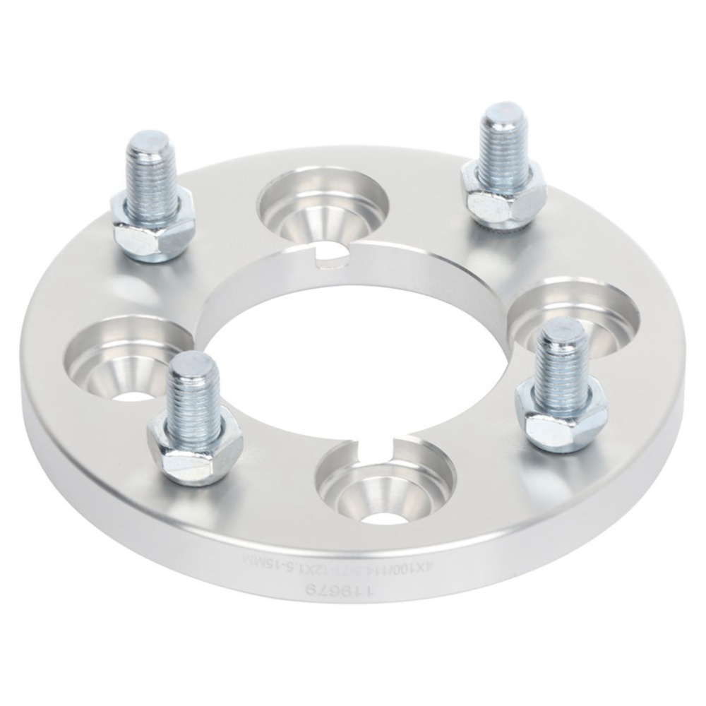 2 Pcs 15mm 4x100 To 4x114.3 12x1.5 Studs Wheel Spacers For Toyota Pontiac