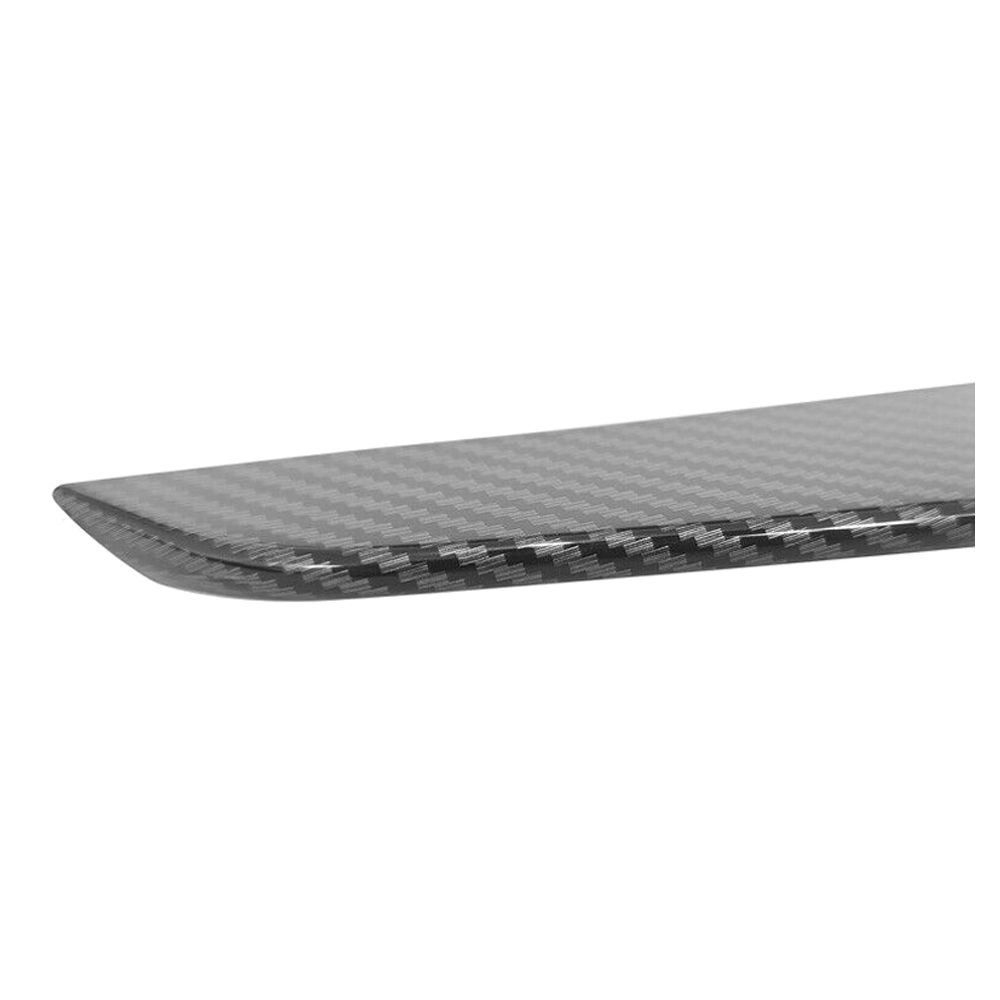 Fits 17-23 Tesla Model 3 4DR OE Rear Trunk Spoiler Wing Carbon Fiber Print - ABS