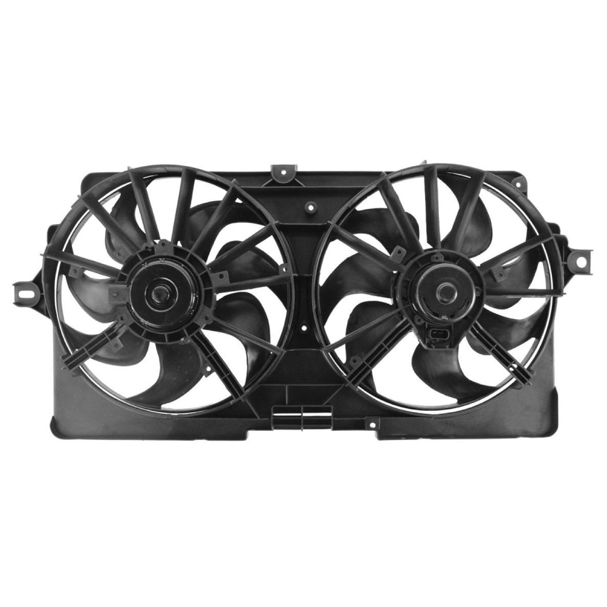 For 1999-2000 Silhouette Premiere Mini Passenger Van Radiator Dual Cooling Fan