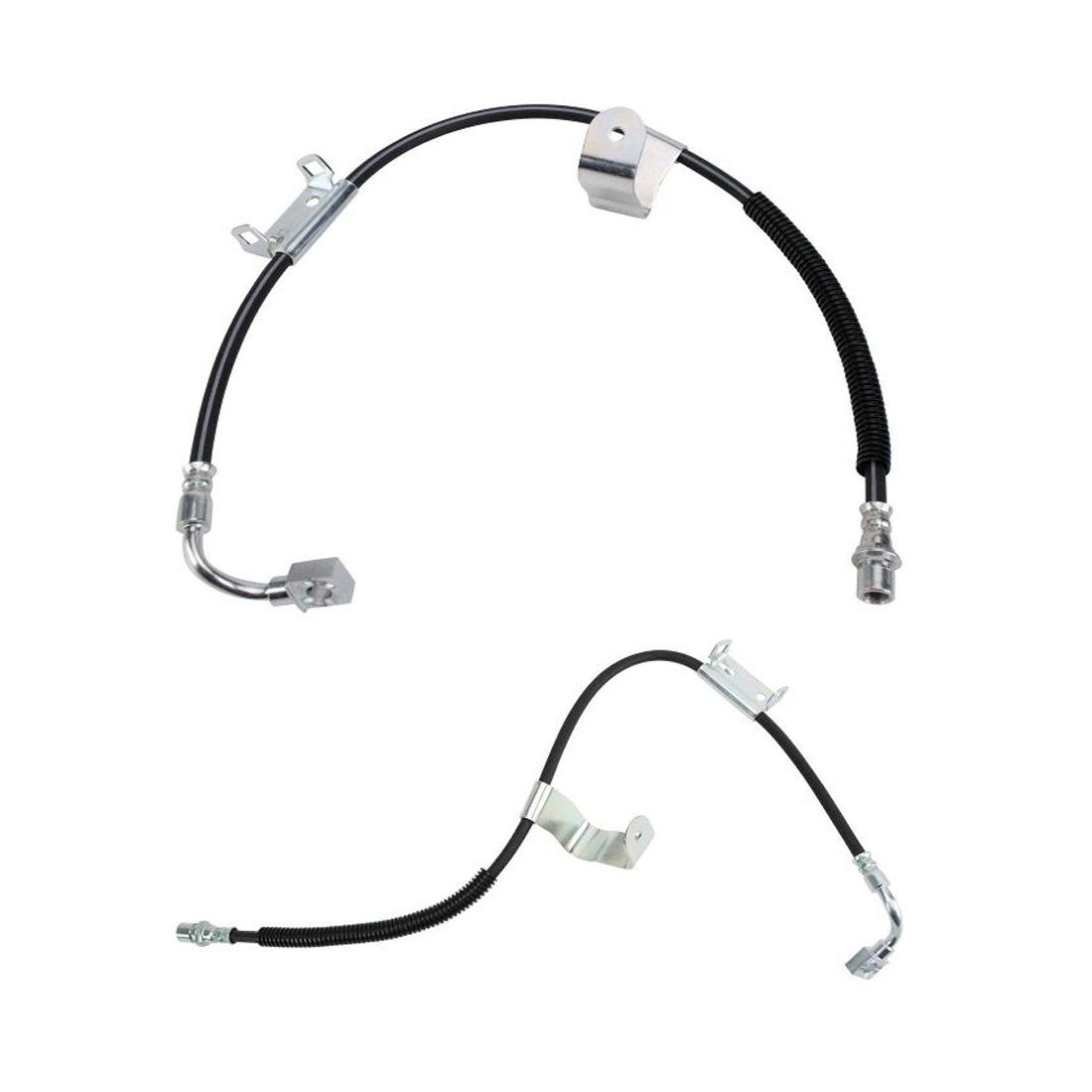 2X Front LH&RH Brake Hose Fits Avalanche Silverado Suburban Sierra Yukon Hummer