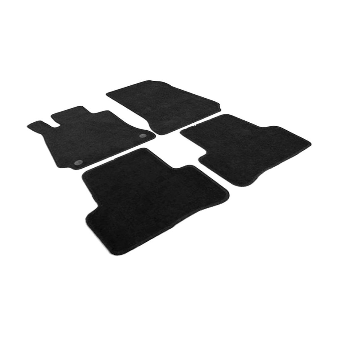 For 08-11 C300 4Matic Luxury W204 OE Factory Fitment Nylon Floor Mats Black