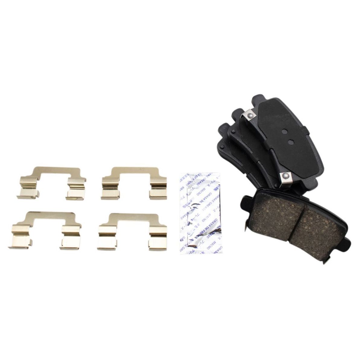 For 2013-2019 XTS Hearse Rear Premium Ceramic Brake Pad & Coated Rotor Kit W/