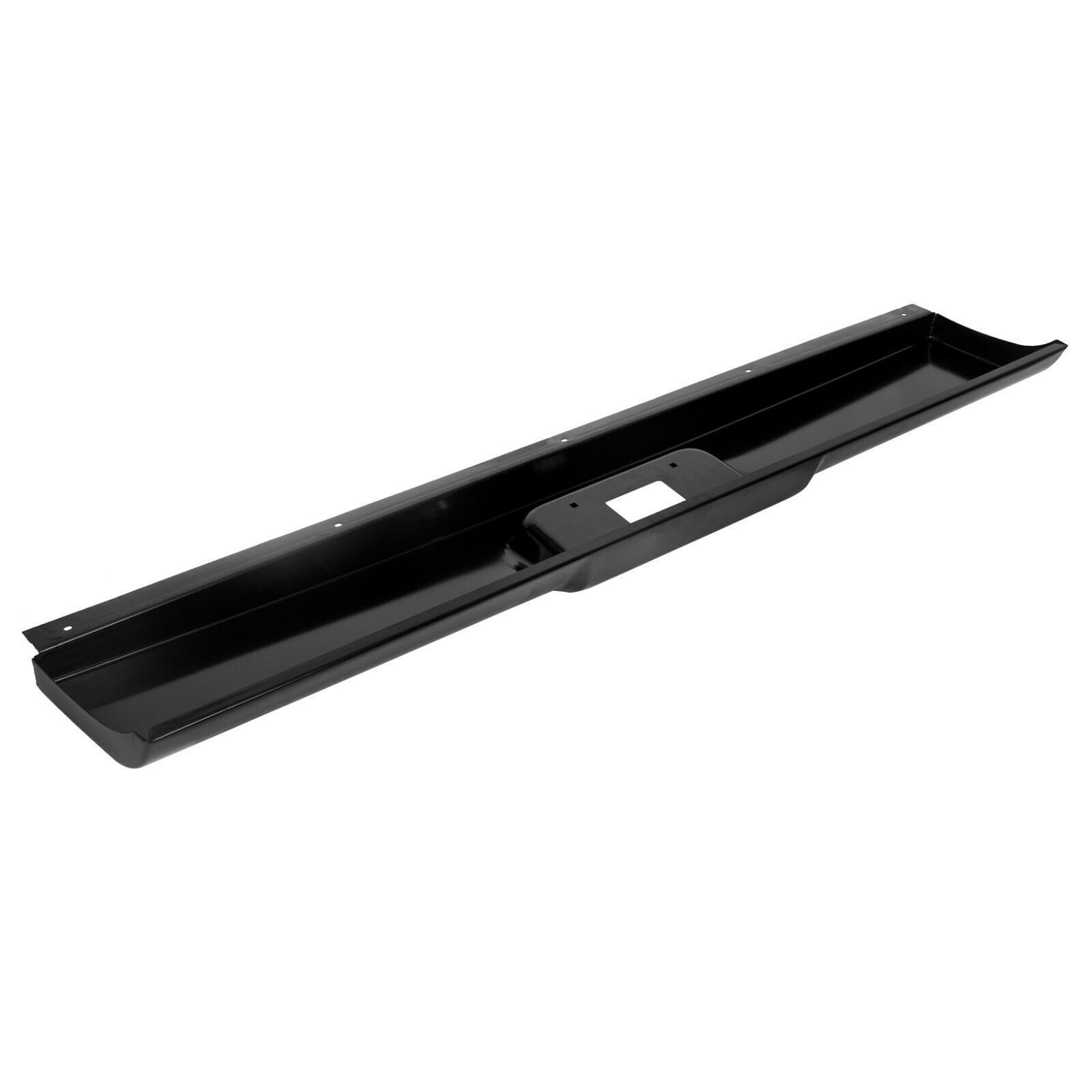 Rear Steel Bumper Roll Pan For Sierra Silverado Fleetside