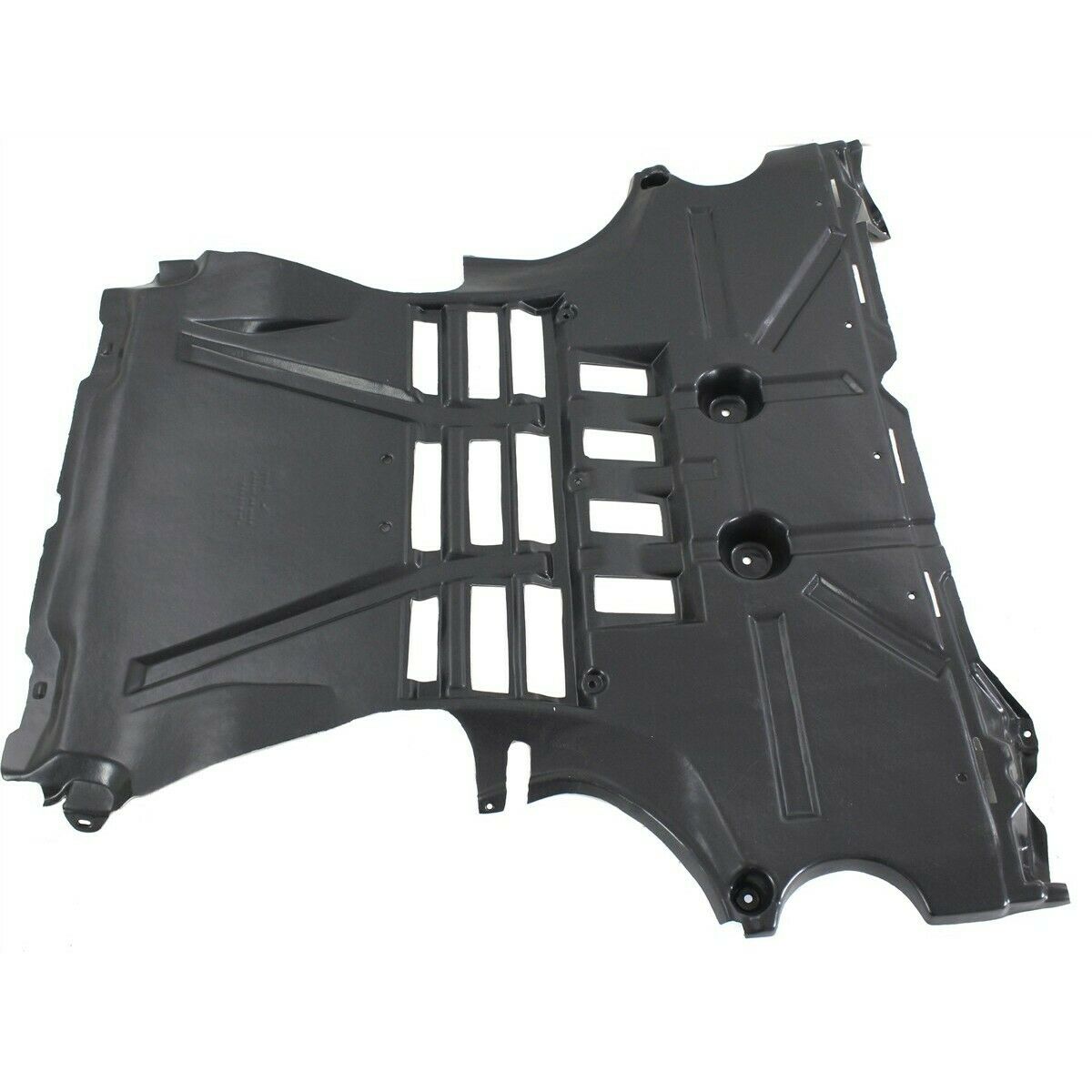 For Smart 2010-13 Fortwo Set Of 2 Engine Splash Shields Front & Rear Coupe Pair