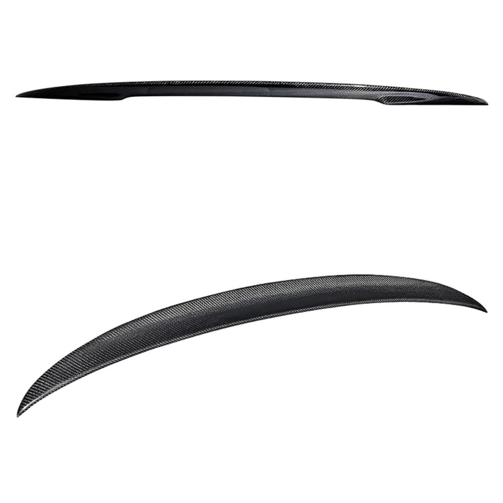 Fits 17-23 BMW G30 5 Series M Style Trunk Spoiler Deck Lip Wing Carbon Fiber