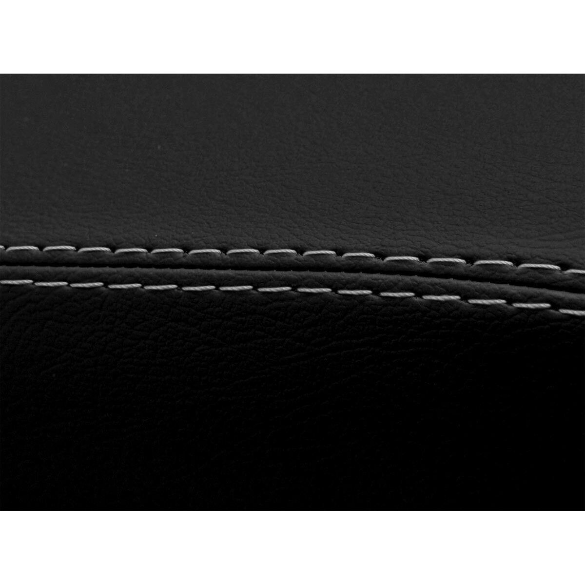 Console Lid Armrest Cover Leather For Nissan Altima 2007-2012 Gray Stitch