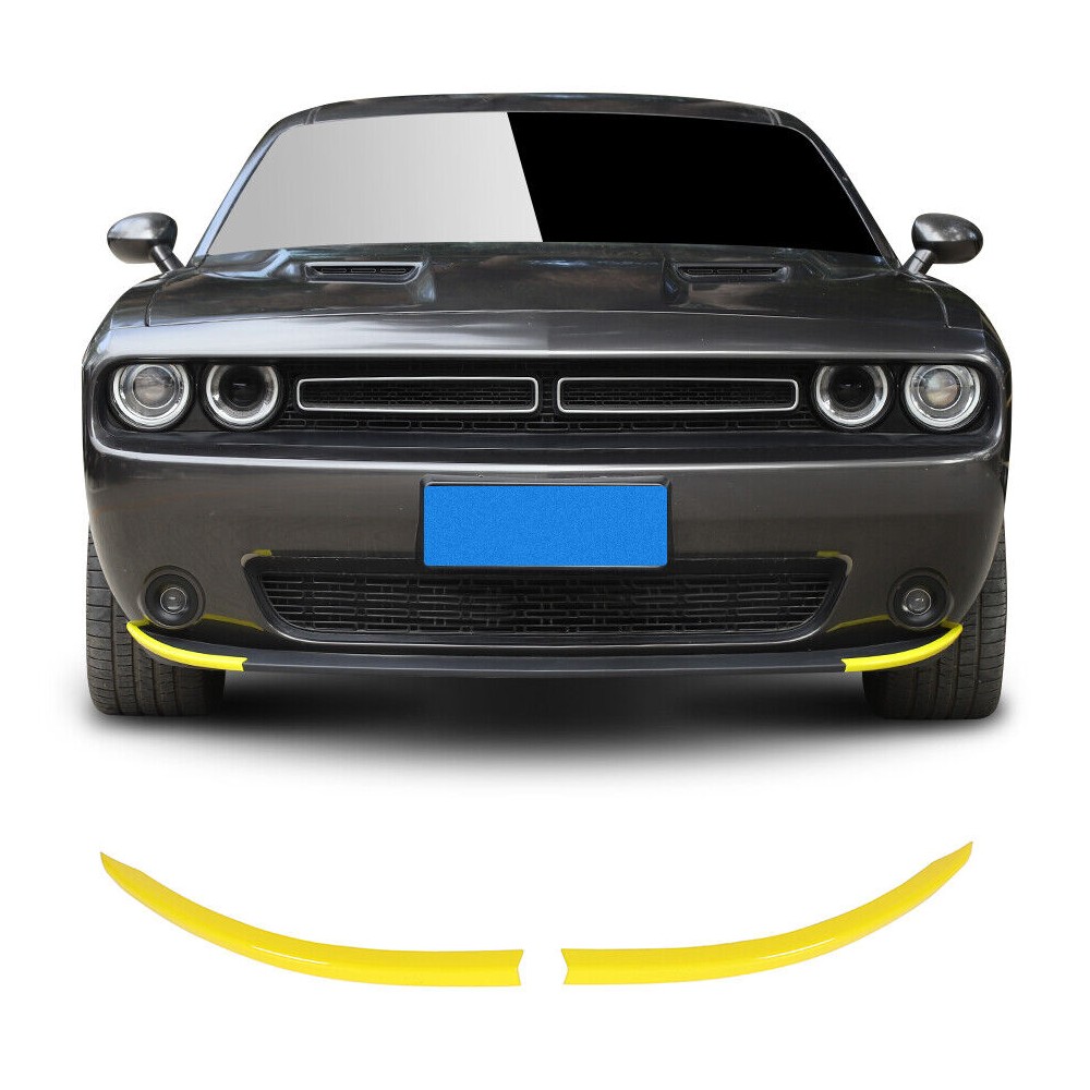 Exterior Front Bumper Lip Cover Trim Frame Bezel Strip 15+