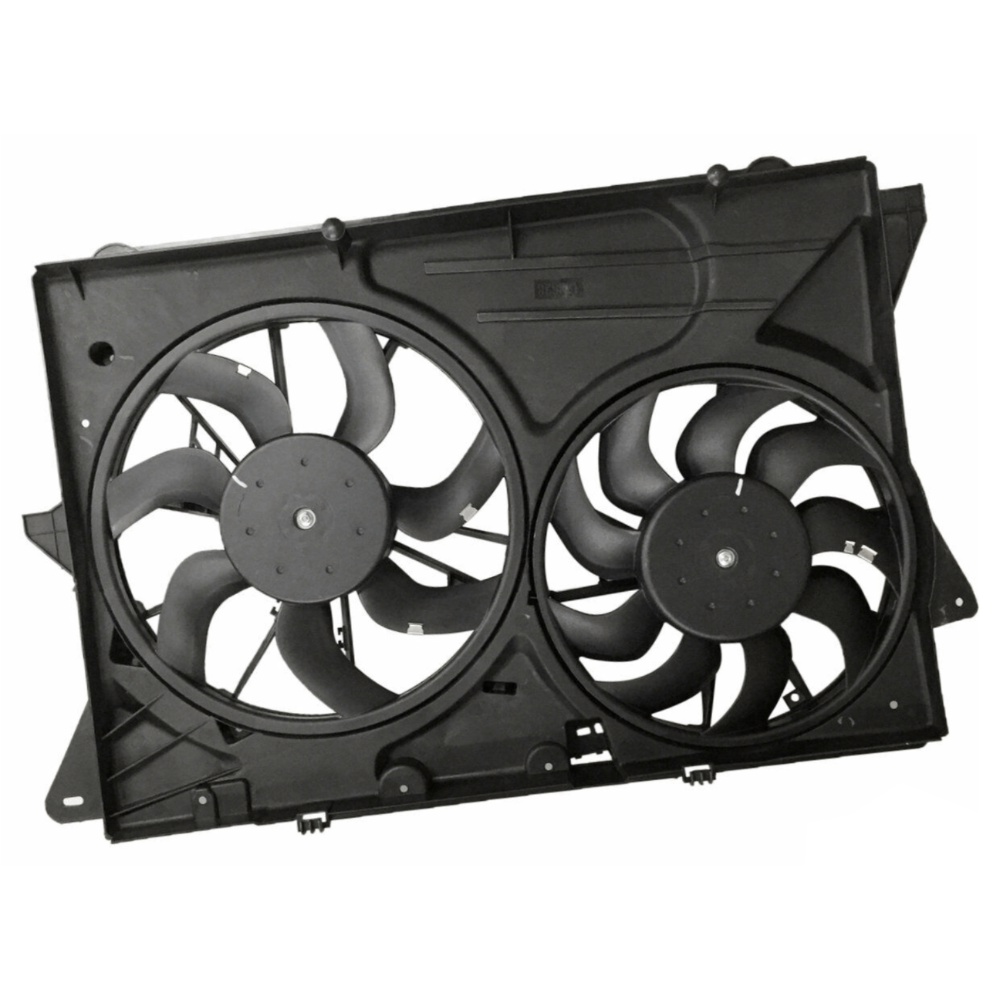 Radiator Condenser Cooling Fan Assembly For Ford Explorer Ford Flex Lincoln MKT