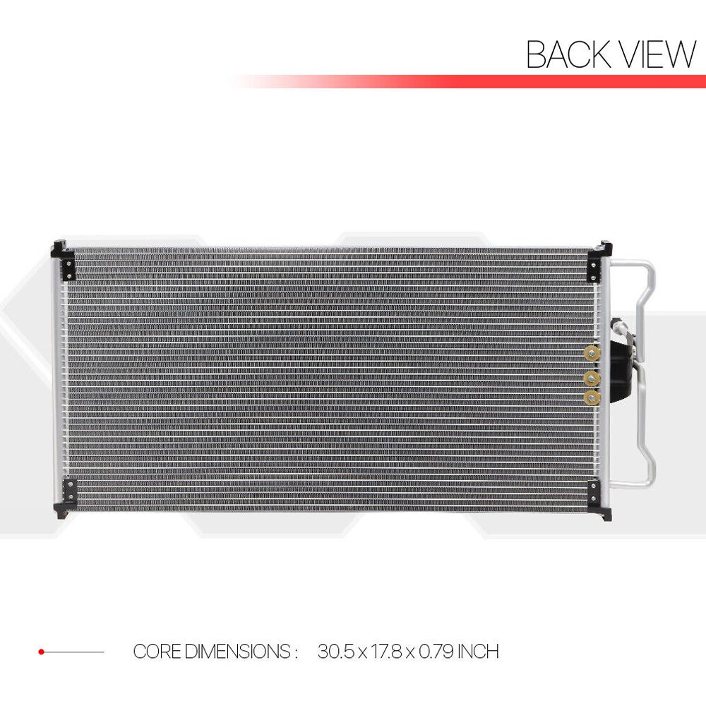 For 2007-2008 F-150 FX2 4.6/5.4 [PARALLEL FLOW] Aluminum A/C AC Condenser 3092