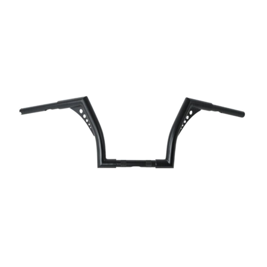 10" Rise 1 1/4" Handlebar Ape Hanger Bar For 1965-2022 Harley-Davidson Black