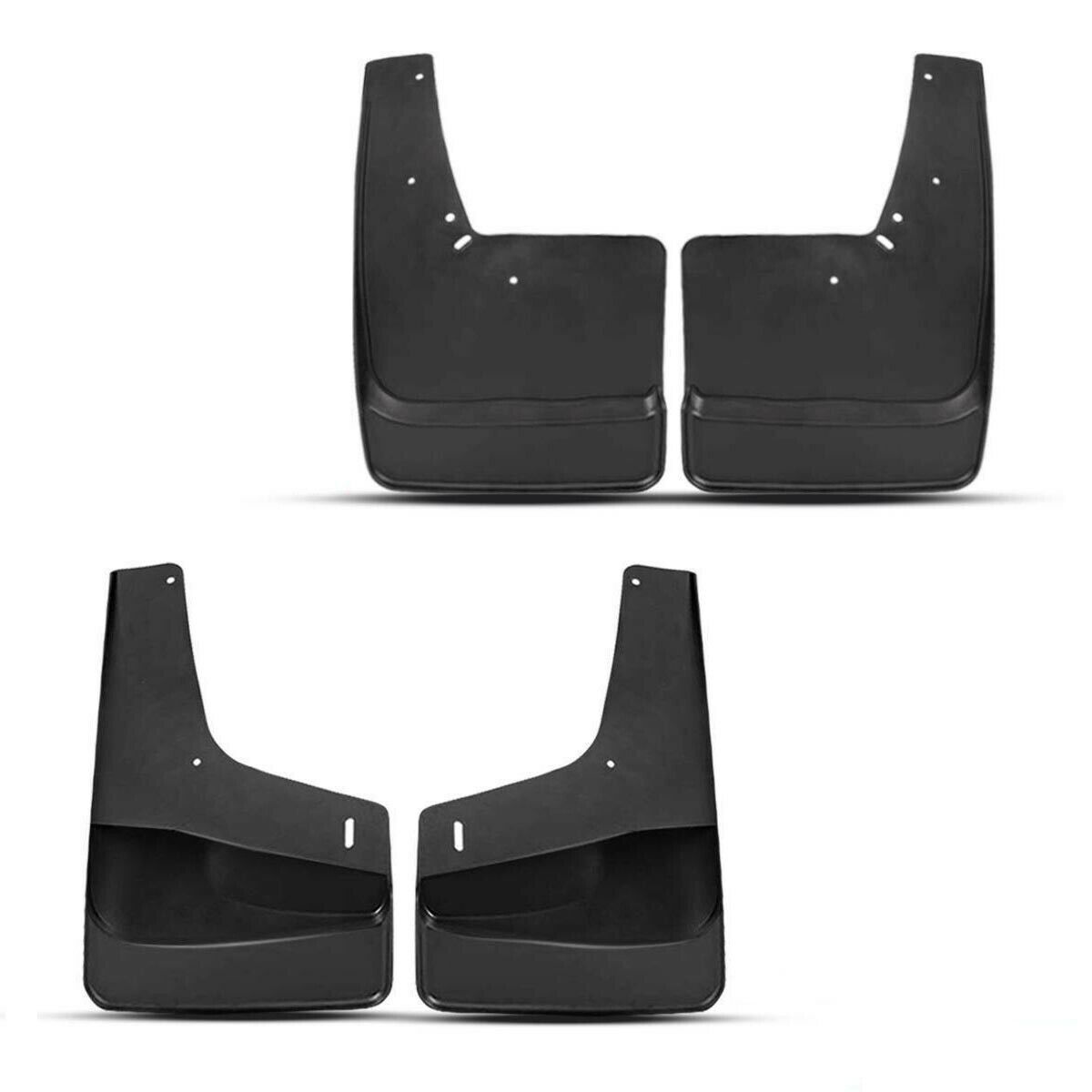 4x Mudflaps Splash Guards Mudguards For Chevrolet GMC