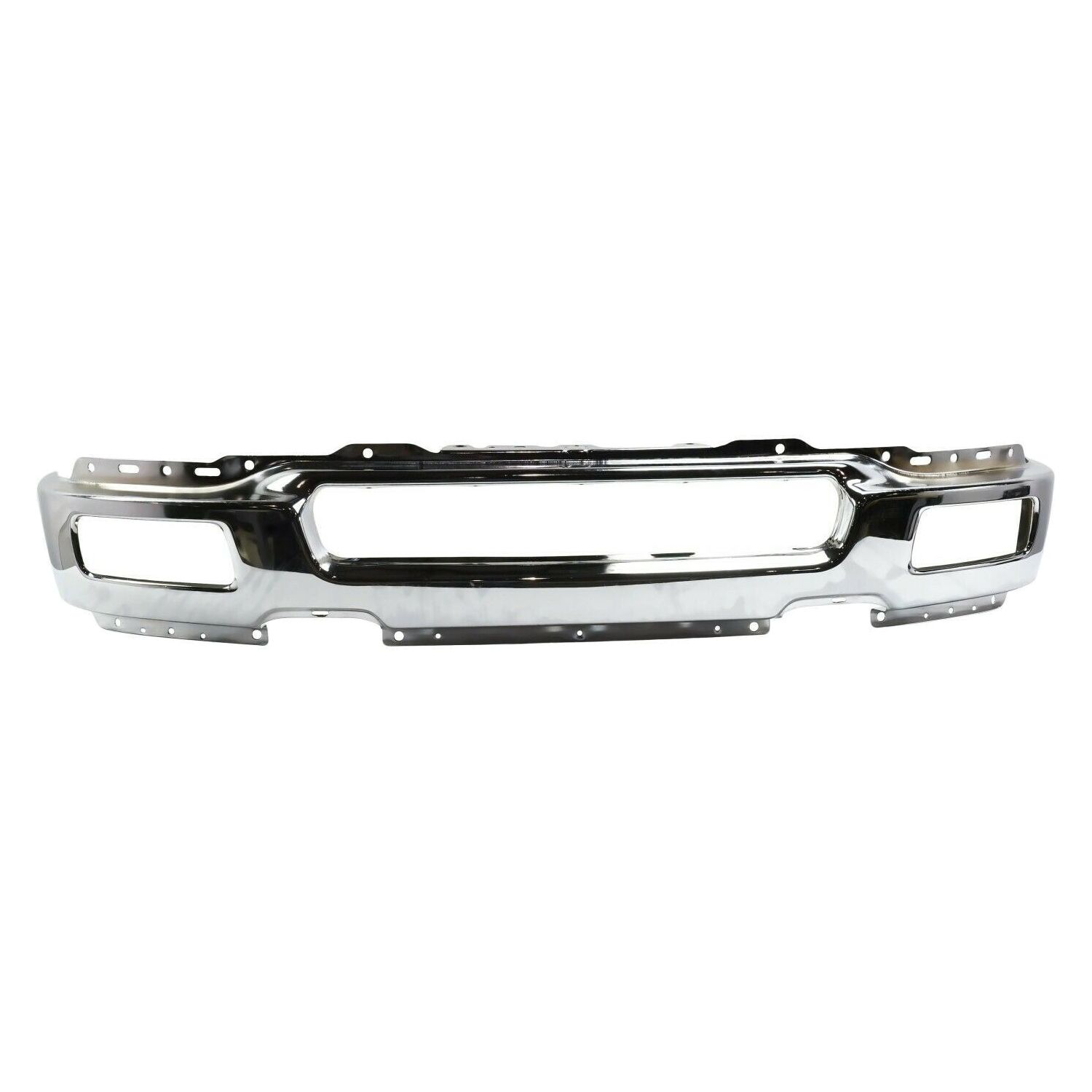 Front Bumper Face Bar Chrome W/ FL For 2004-06 F-150 2006 Mark LT Up To 8-8