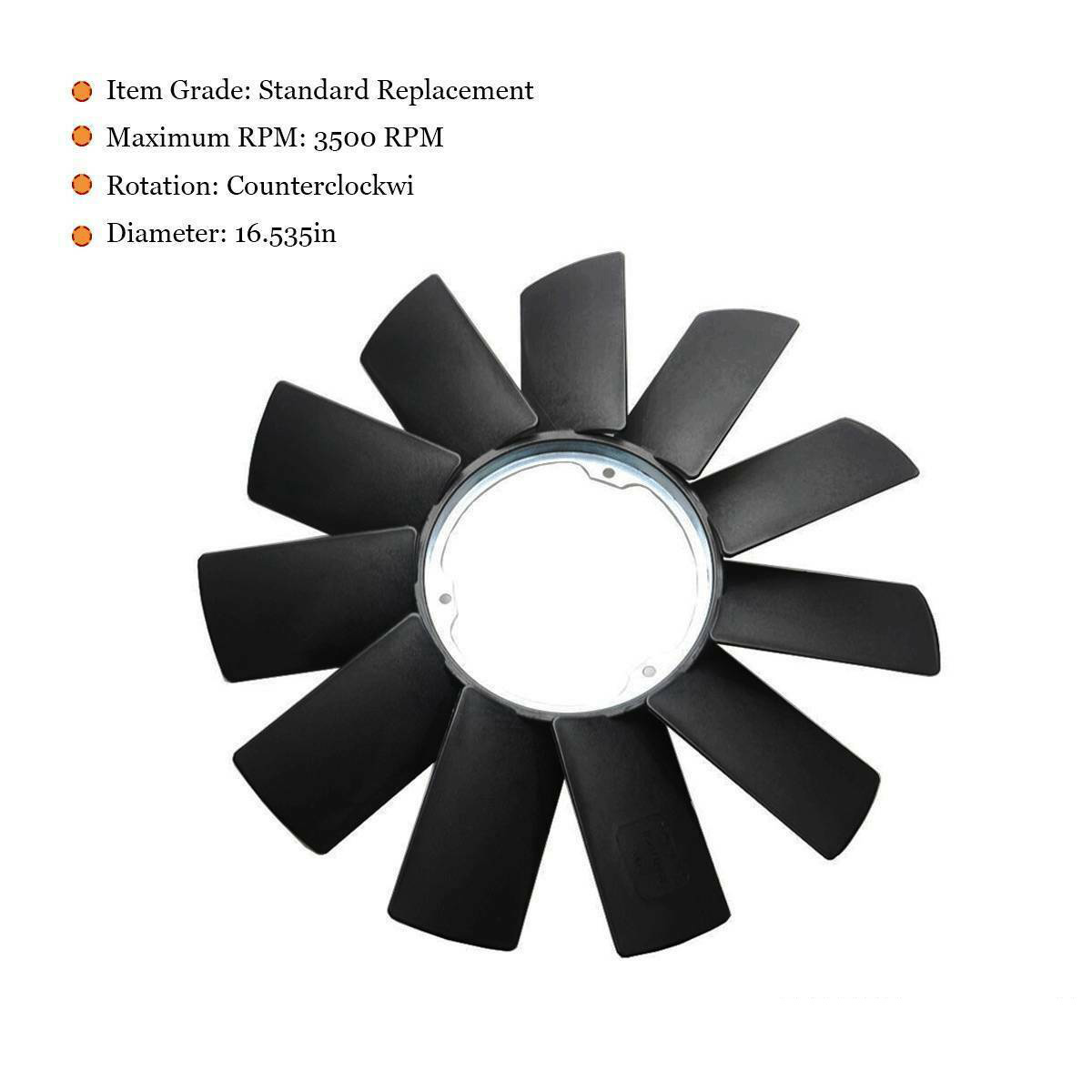 Engine Cooling Fan Blade For BMW E39 E46 E53 E36