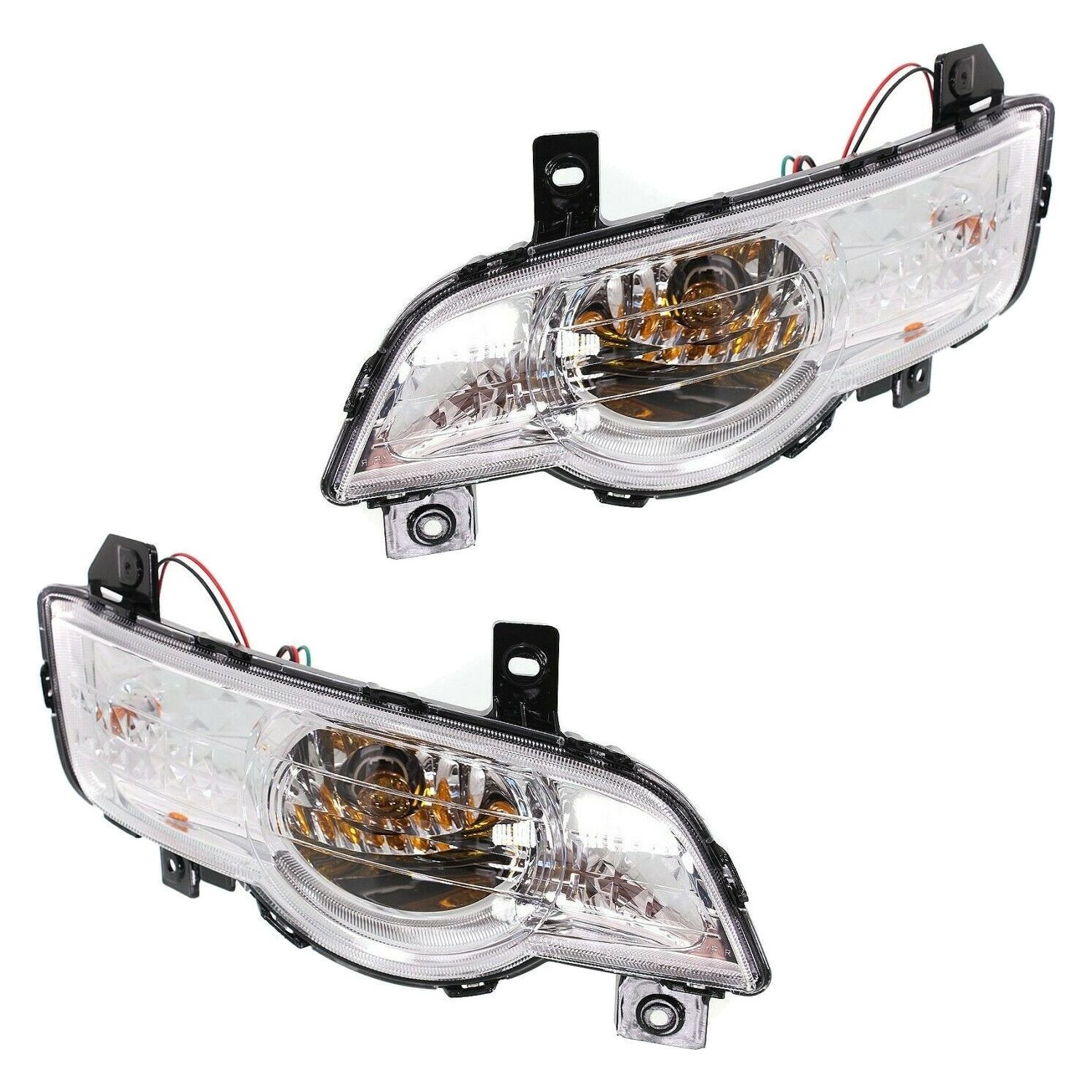 Parking Light For 2009-2012 Traverse Sport Utility Set Of 2 Left & Right Side