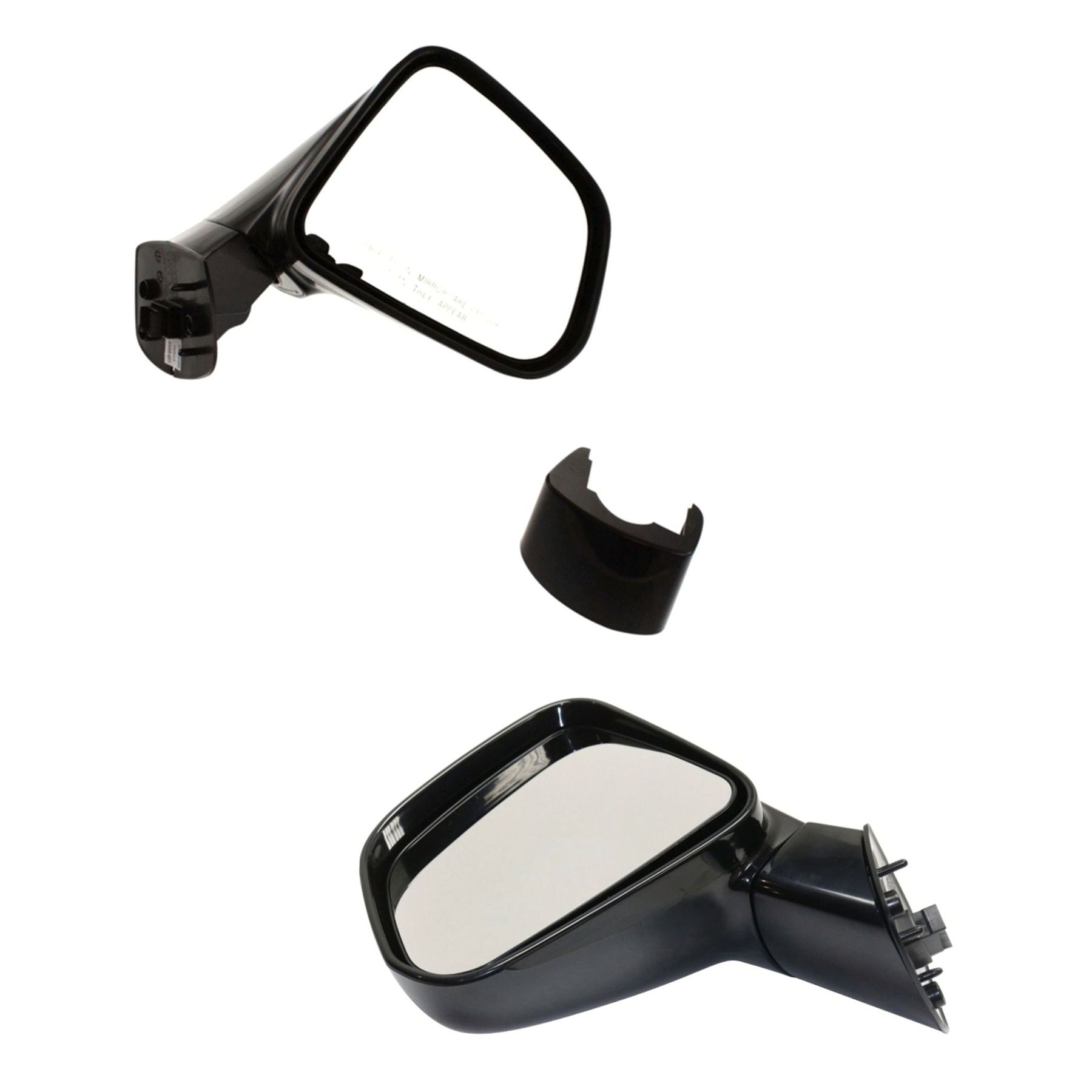 Power Mirror Set For 12-15 Chevy Captiva Sport 08-10 Saturn Vue Heated Primed