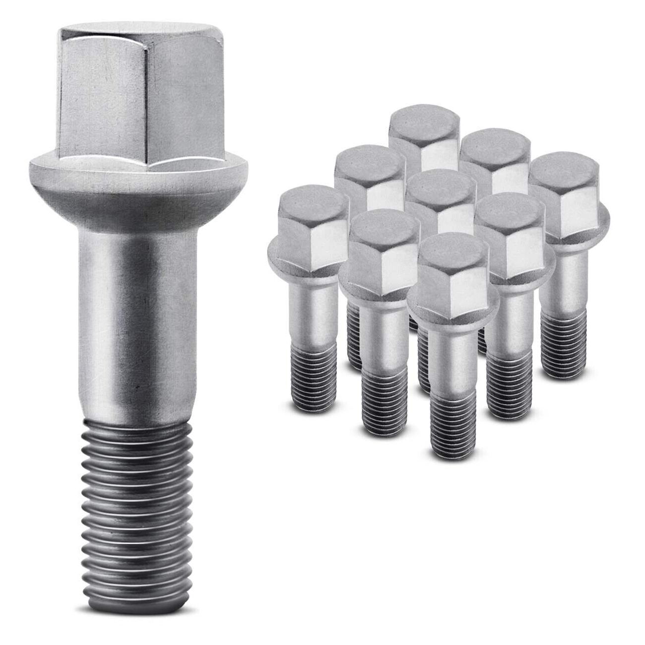 10pcs M12x 1.5 Wheel Stud For Mercedes-Benz W124 C124 S124 C220 CLK320 Chrysler