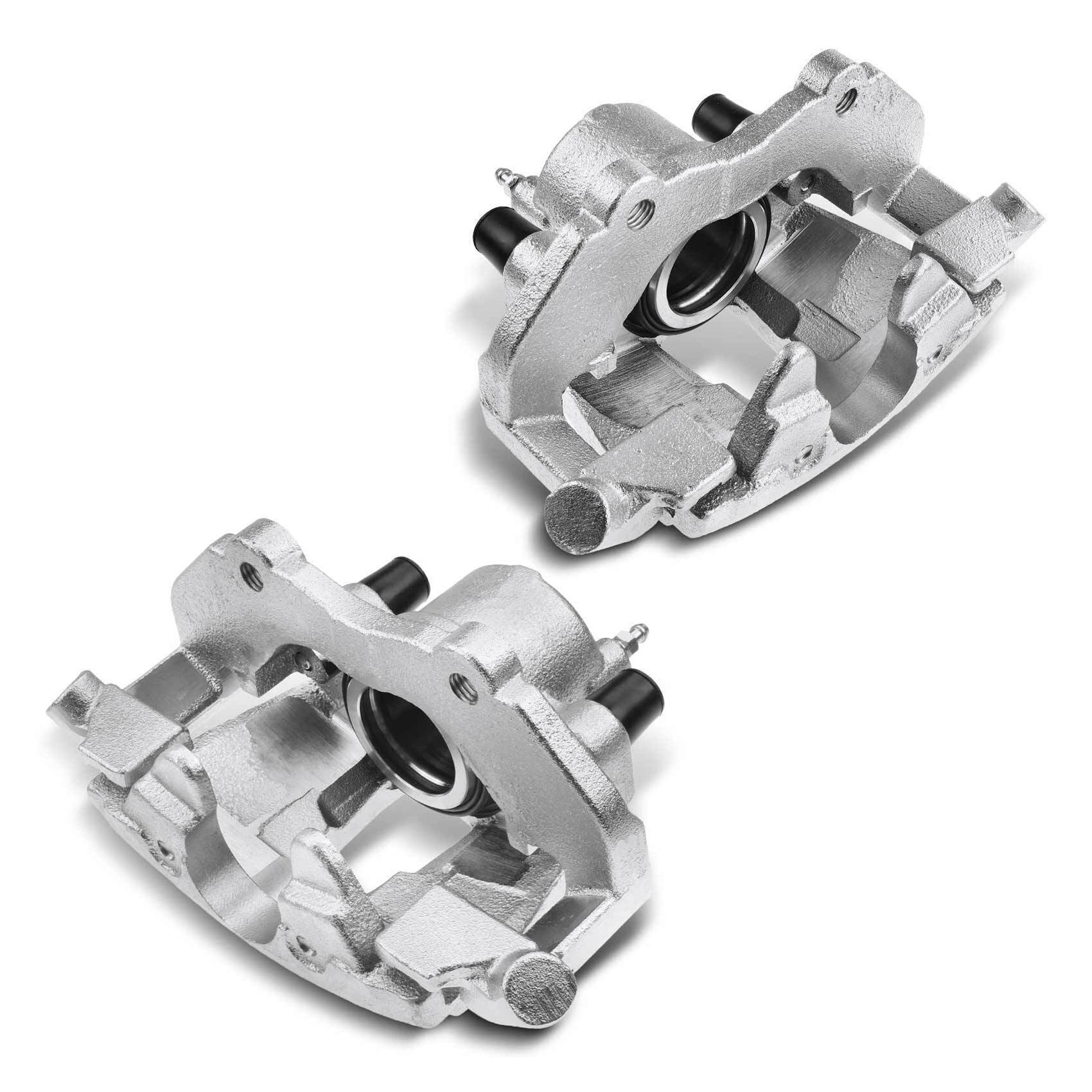 2x Front Disc Brake Caliper W/ Bracket For Volvo S40 2004-2011 V50 C70 C30 Mazda