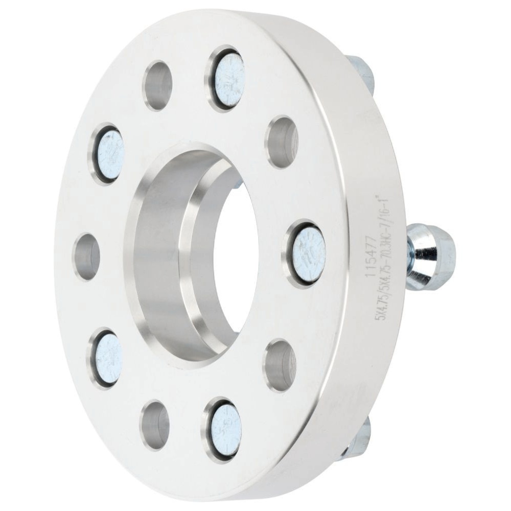 4X 1" 25mm 5x4.75 7/16" Studs Hubcentric Wheel Spacers Fits Older Chevy & Buick