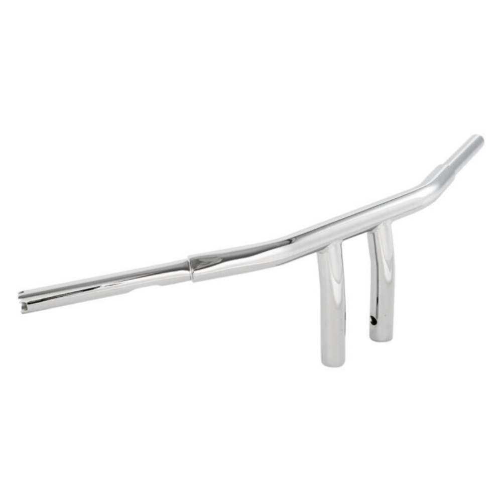 Chrome 1-1/4" Fat 8"Rise T-Bar Handlebar For Harley-Davidson Road Drag Bar