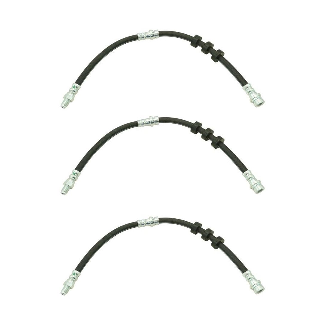 3 Sets Of - Front Brake Line Flex Hose Driver Or Passenger Side LH Mazda Mercury