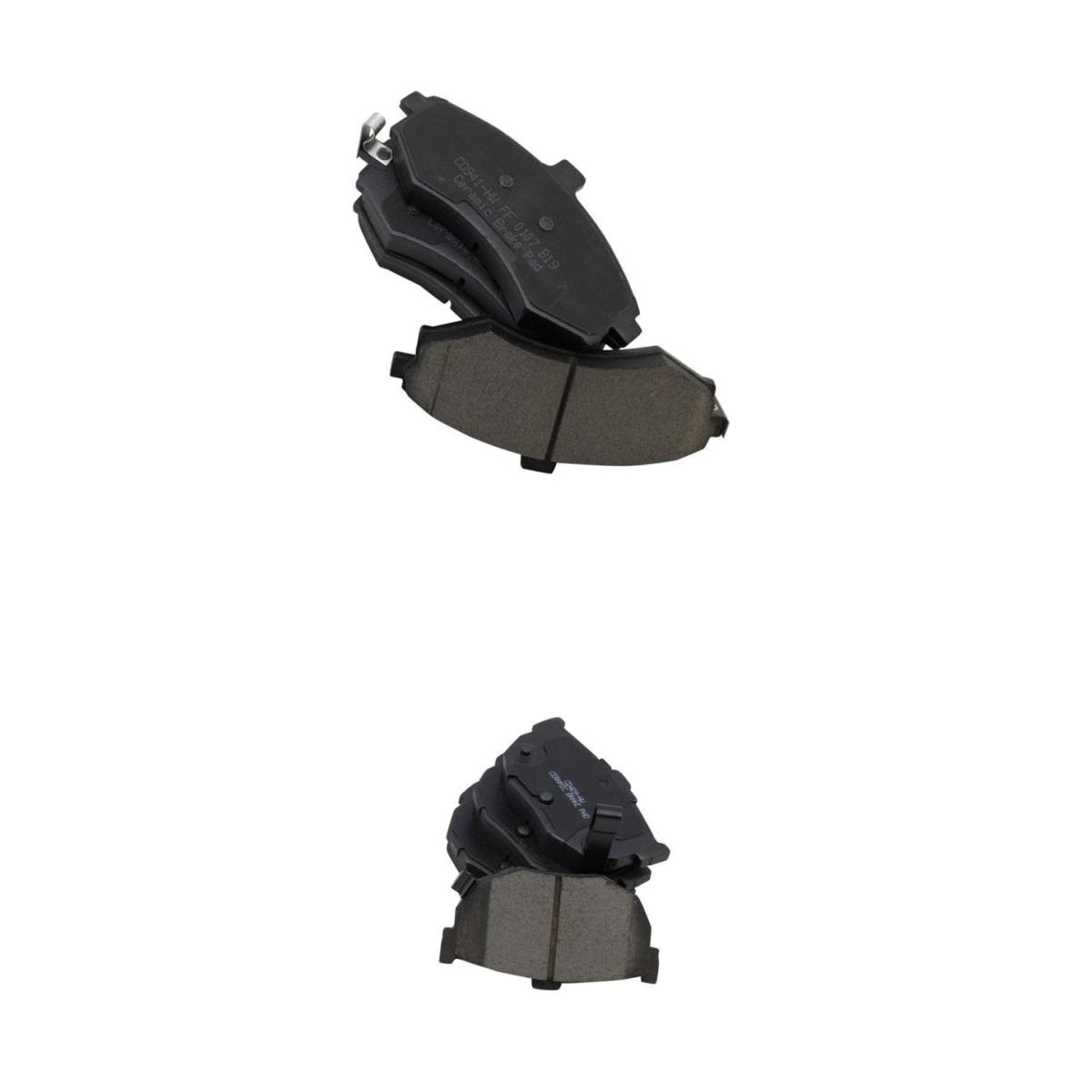 For 05 Hyundai Elantra GLS Hatchback Front & Rear Ceramic Disc Brake Pad Kit