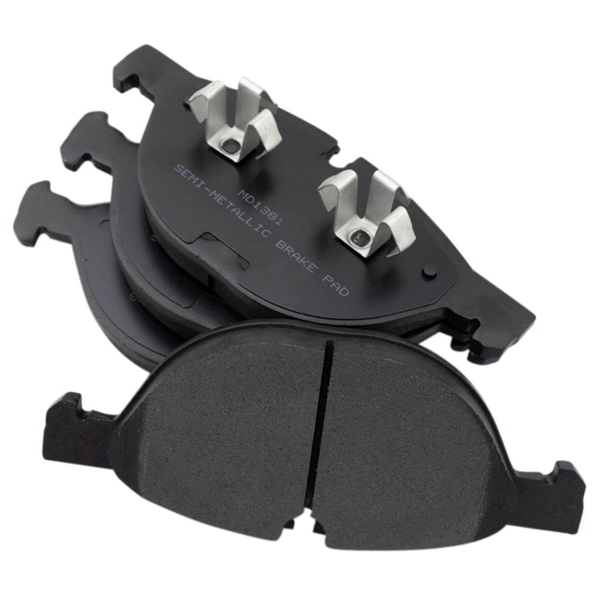 Front Posi Semi Metallic Disc Brake Pad Set For 11-17 X5 08-17 X6 X6 SUV Truck