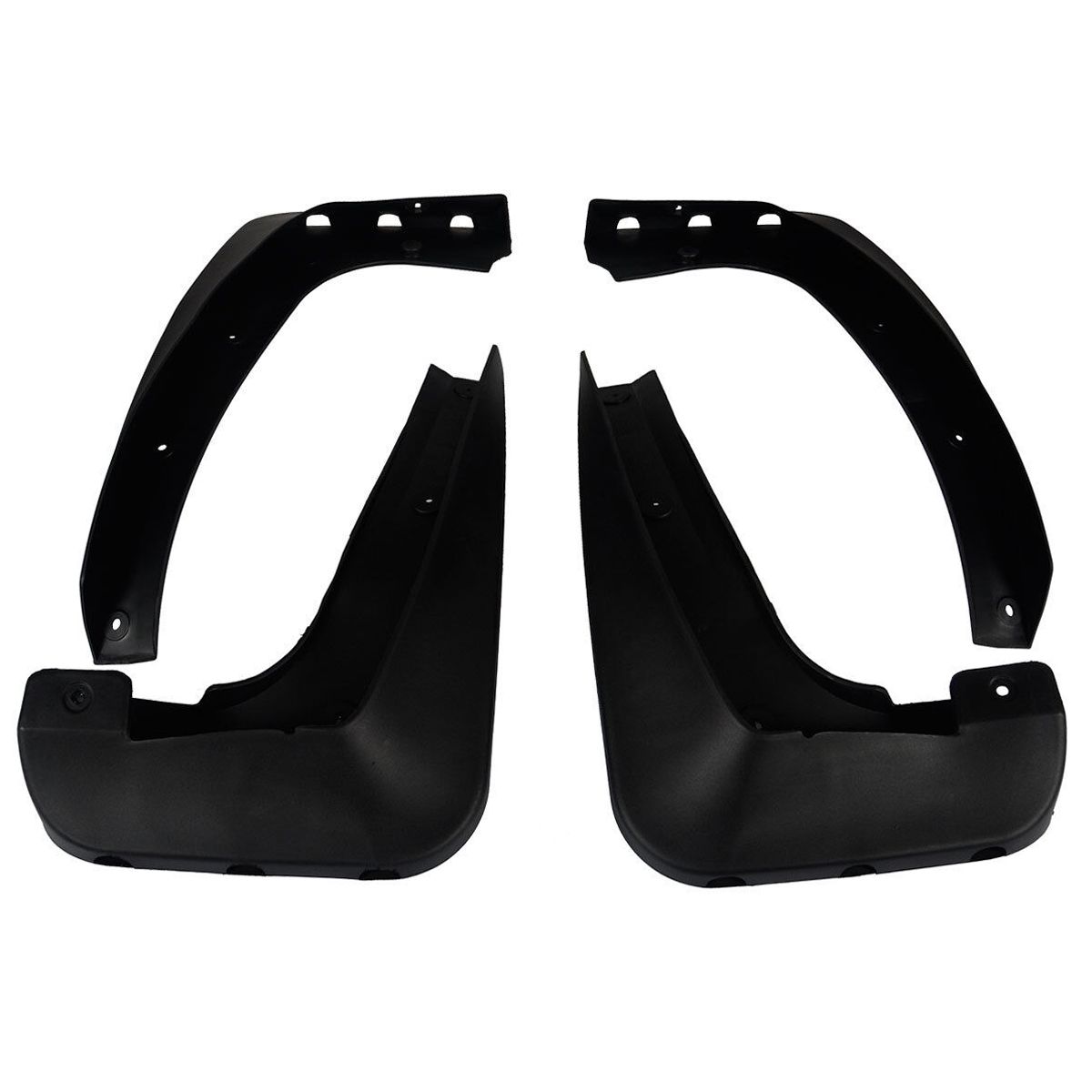 4x Splash Guards Mud Flap Front & Rear For BMW X3 E83 2006-2010 W/ Running Board