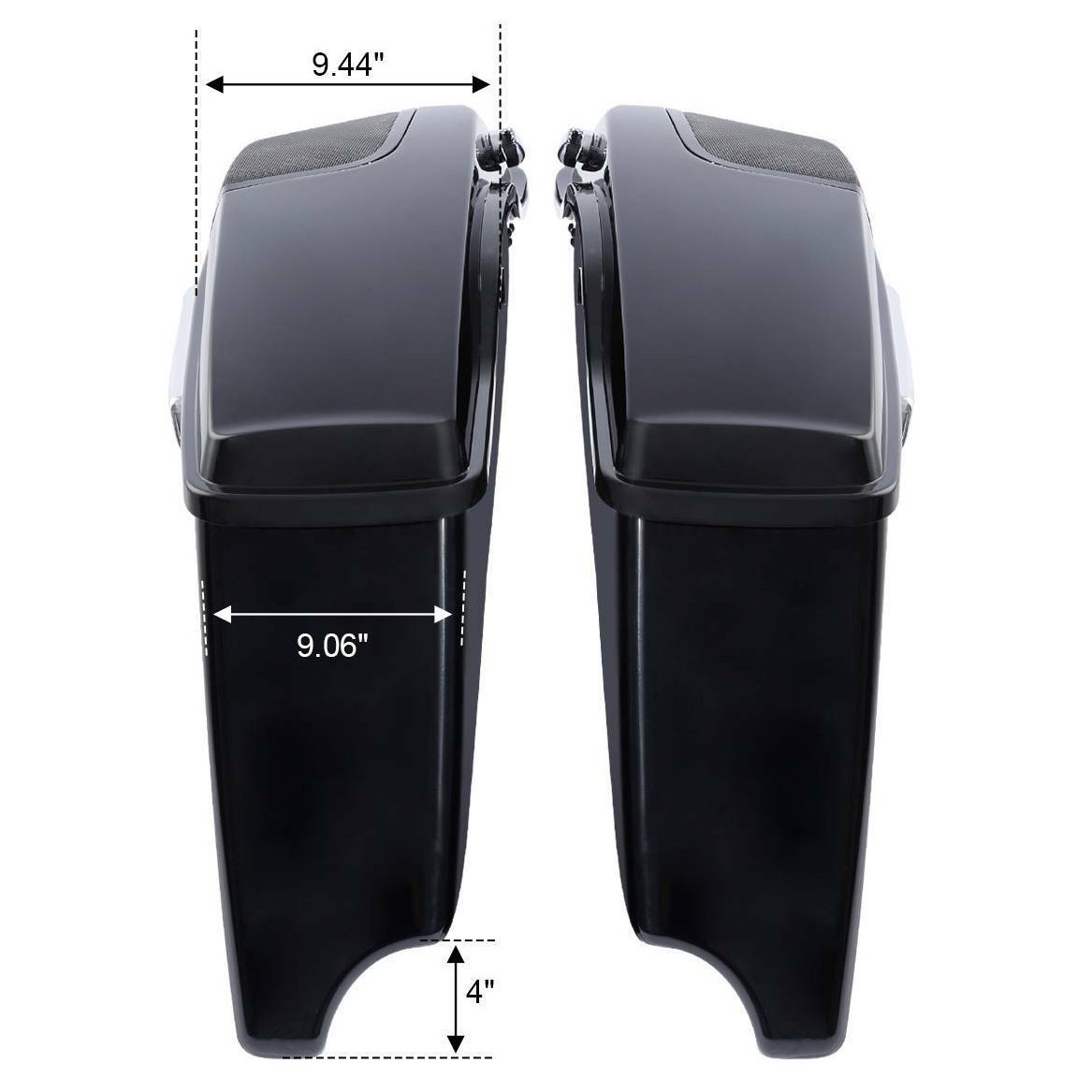 4" Stretched Saddlebag Rear Fender For Harley-Davidson CVO Street