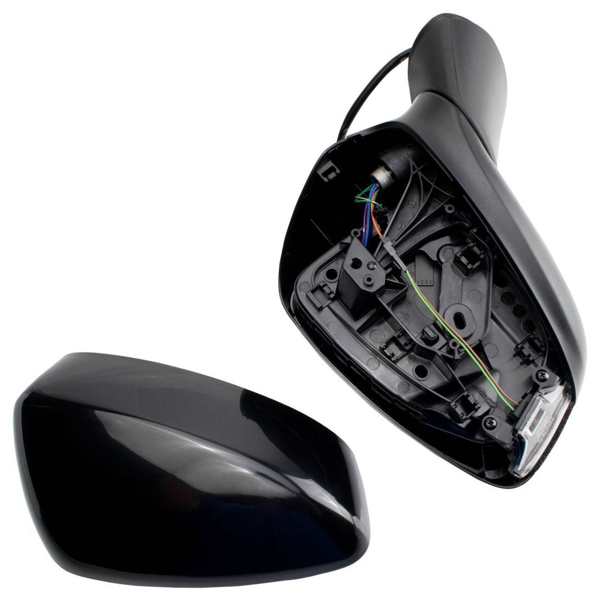 Mirror Power Blind Spot Detection Turn Signal Paint To Match Pair For CX-5