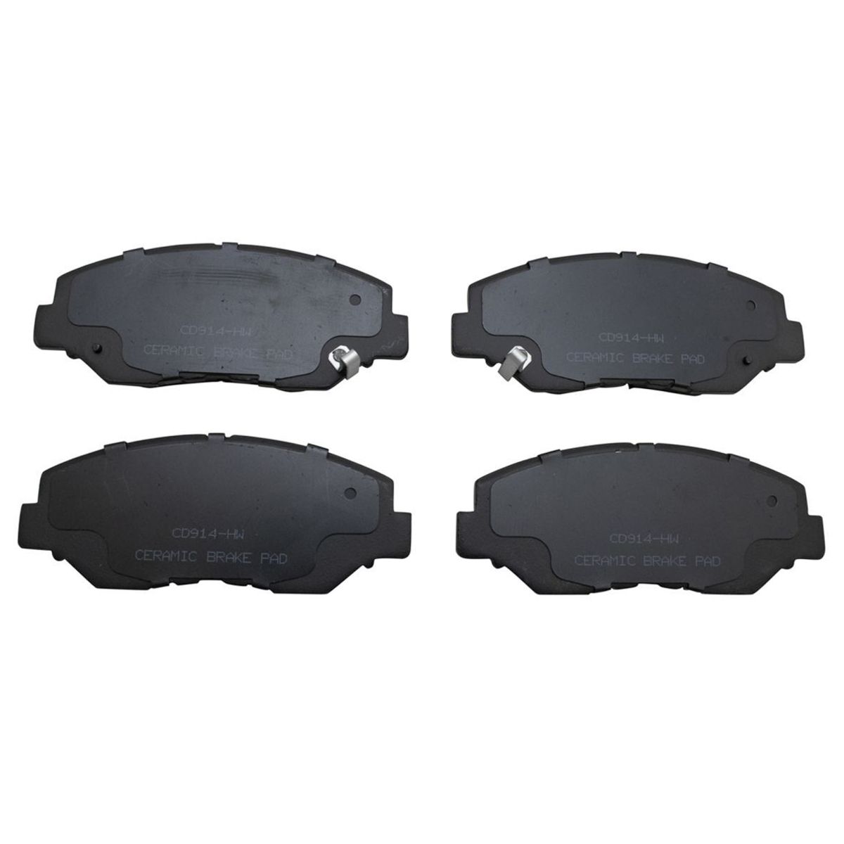 Front Ceramic Brake Pad & Rotor Kit W/Fluids For Honda Accord Civic Element